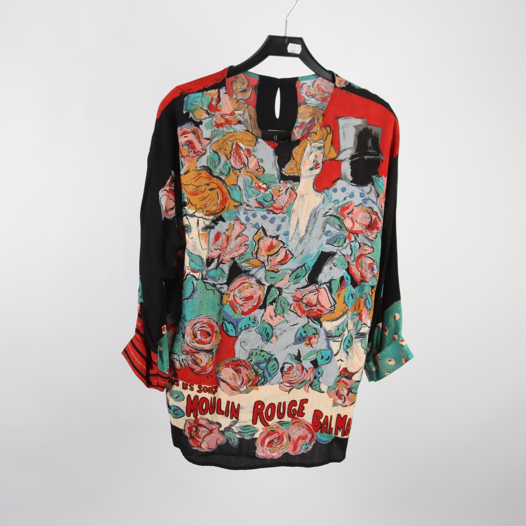 Blus, Carole Little, multi, mönstrad, stl. 4