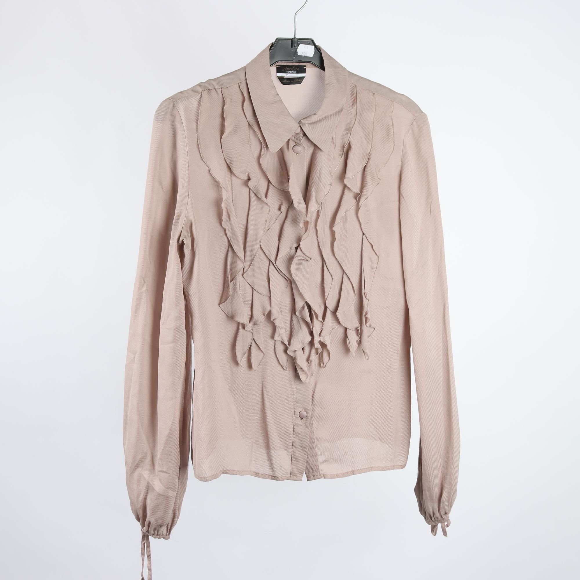 Blus, Caractère, beige, stl. 36