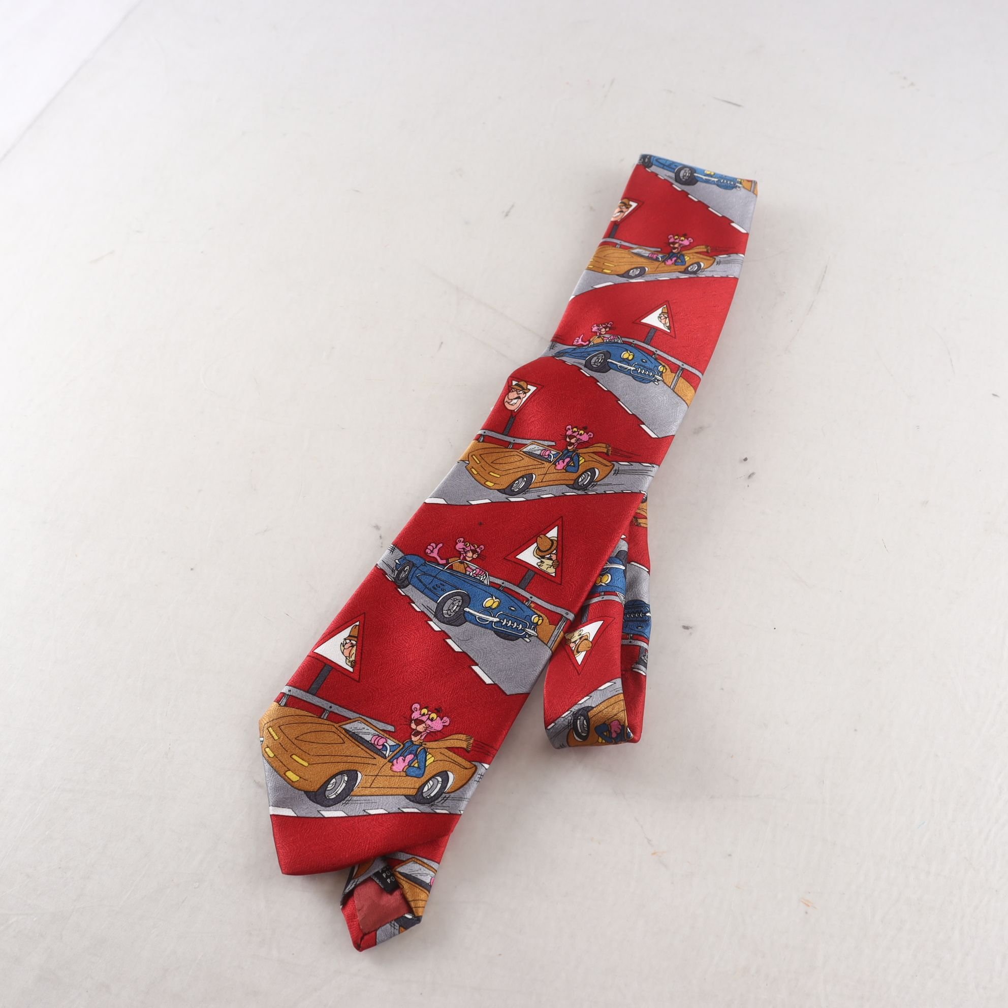 Slips, Pink Panther, röd, mönstrad