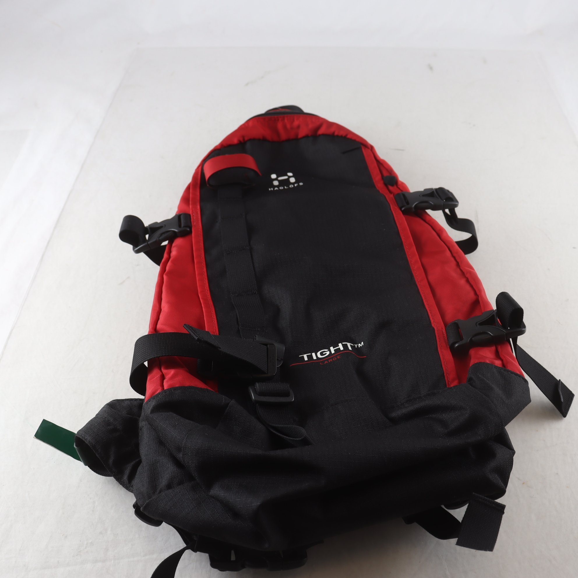 Ryggsäck, Haglöfs, röd svart