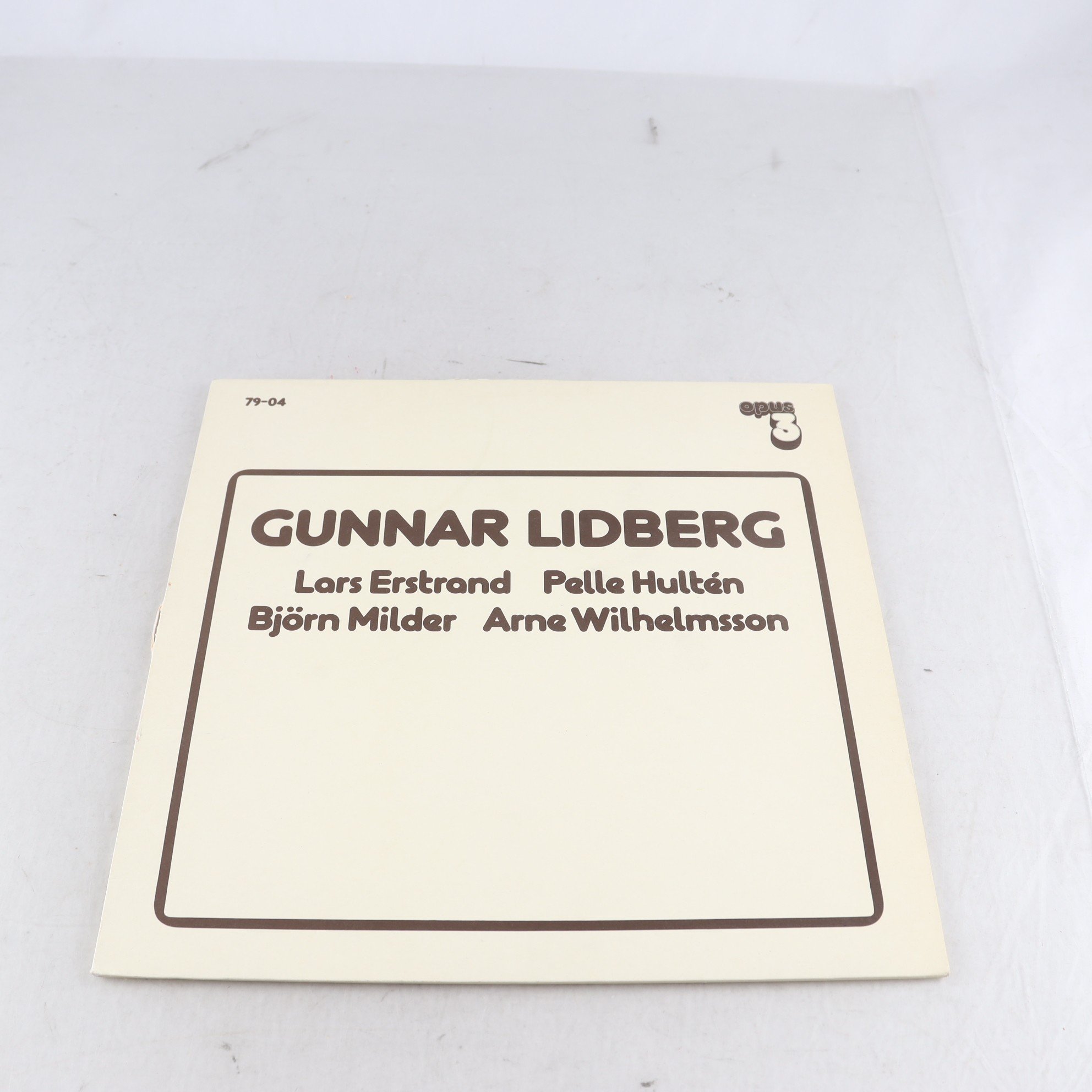 LP Gunnar Lidberg, Erstrand, Hultén, Milder, Wilhelmsson, Opus 3