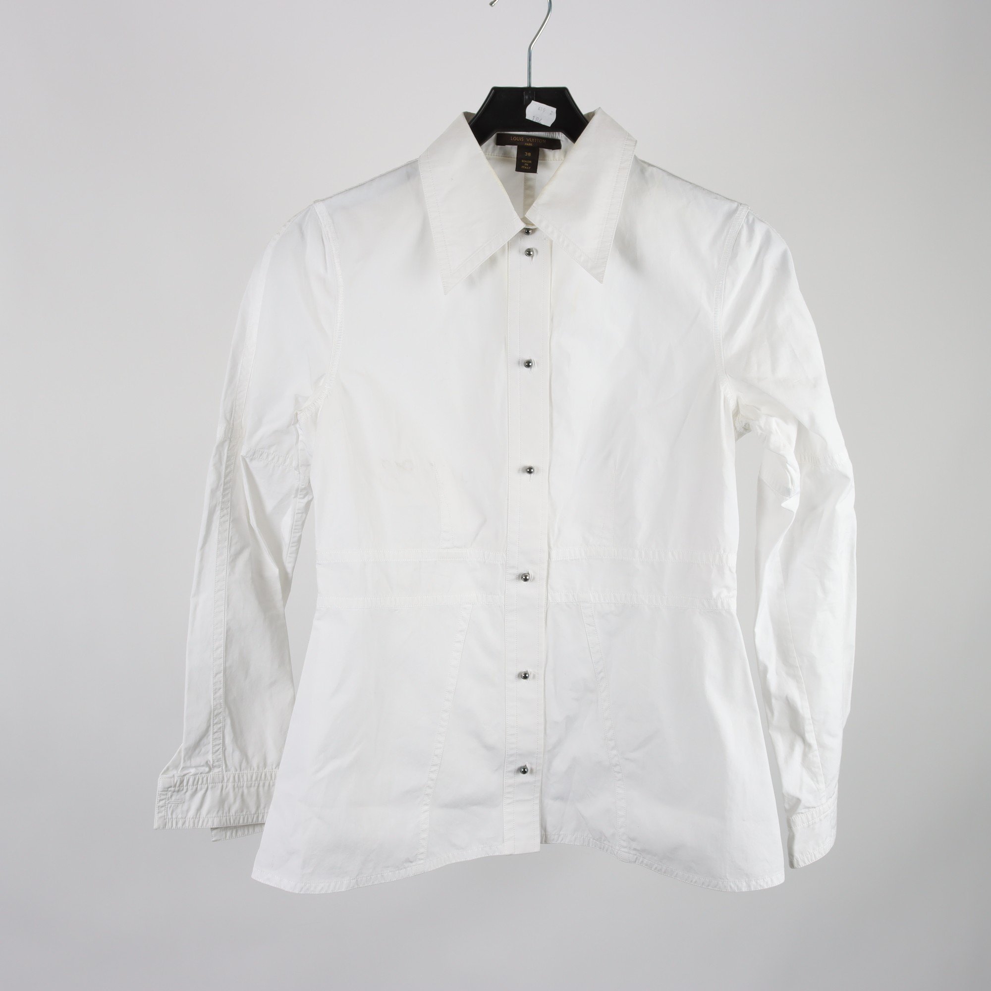 Blus, Louis Vuitton, vit, stl. 38