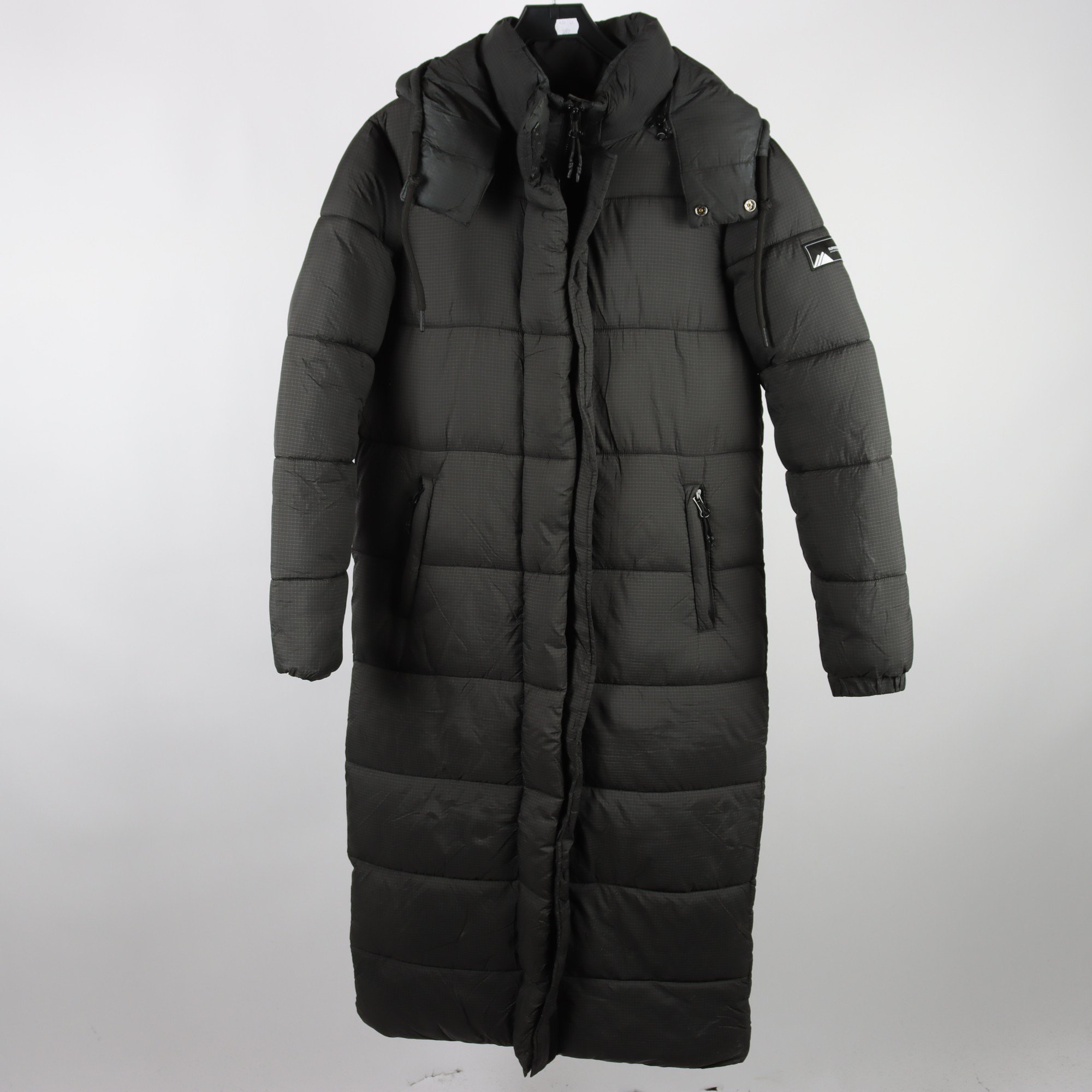 Vinterkappa, Superdry, grå, stl. 38.