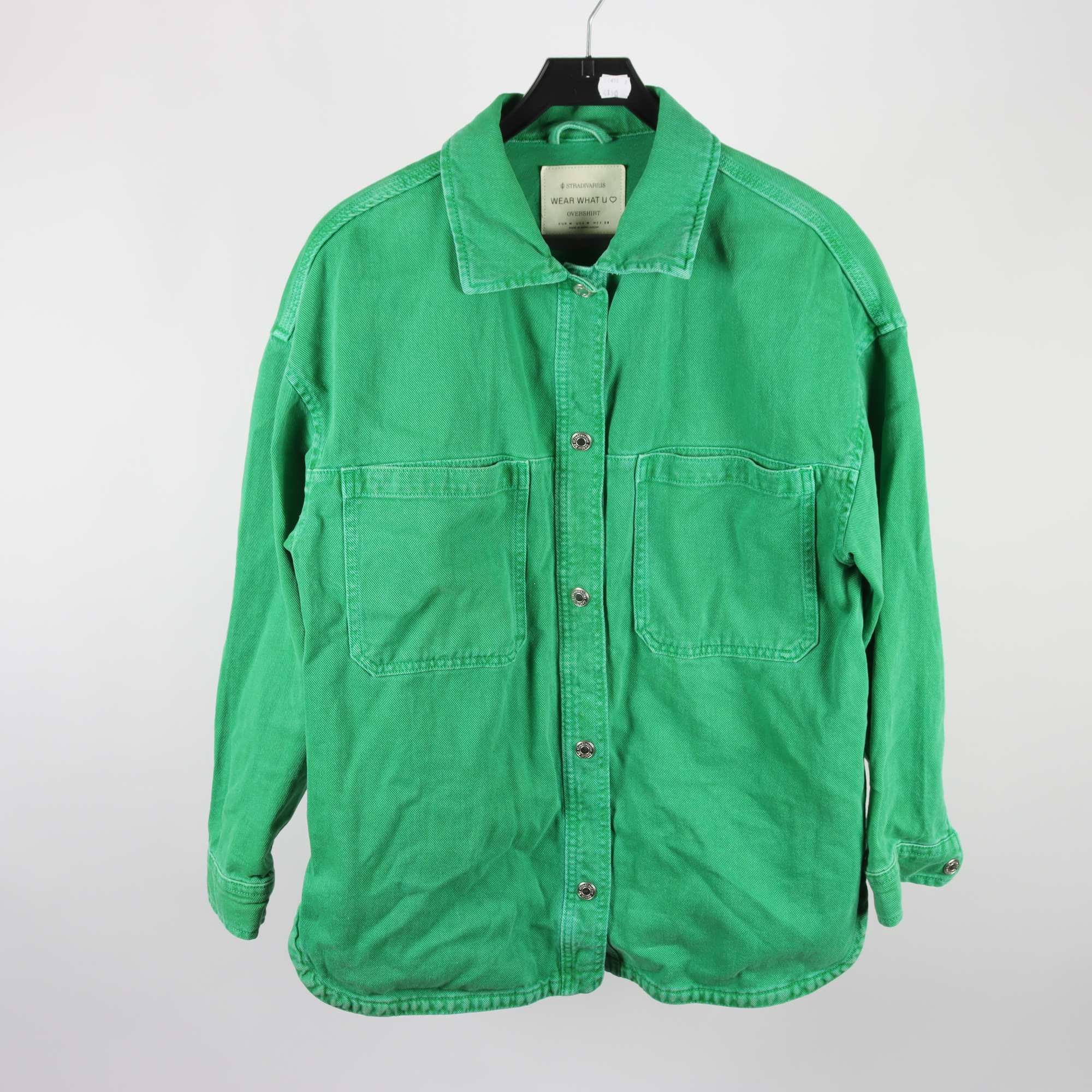 Overshirt, Stradivarius, grön, stl. M