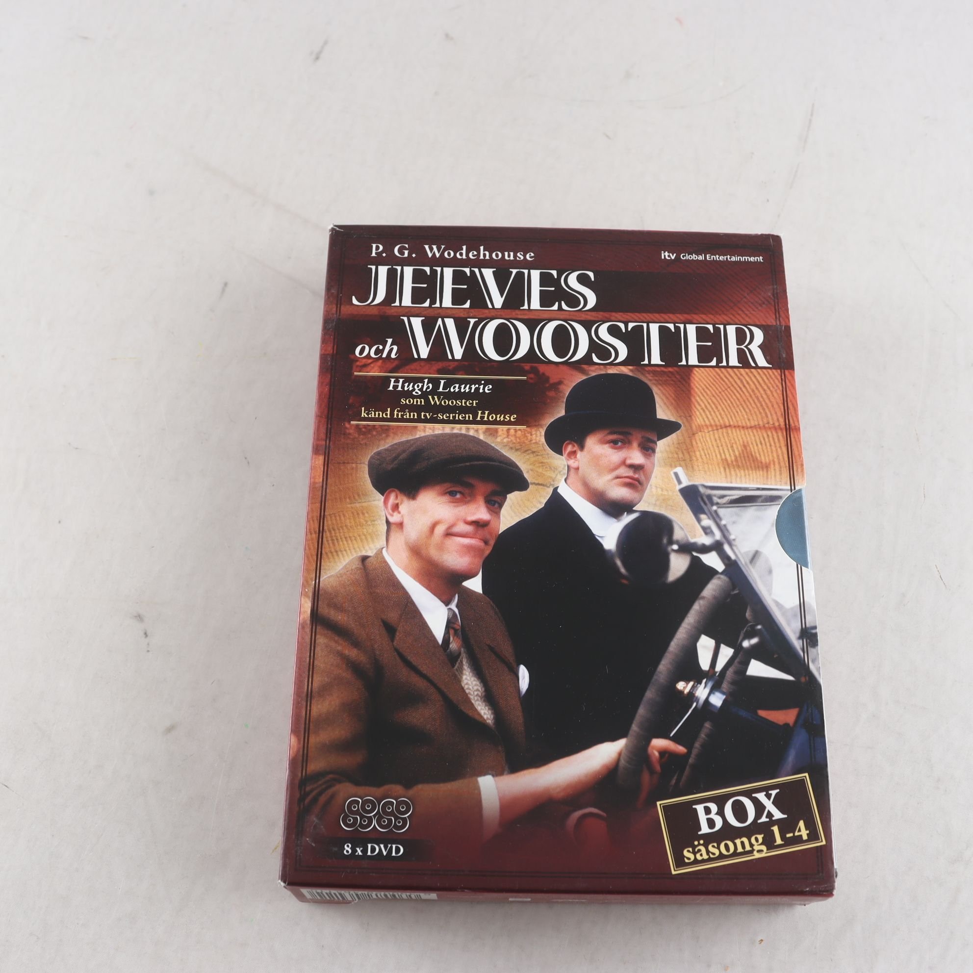 DVD P.G. Wodehouse, Jeeves och Wooster, Säsong 1-4