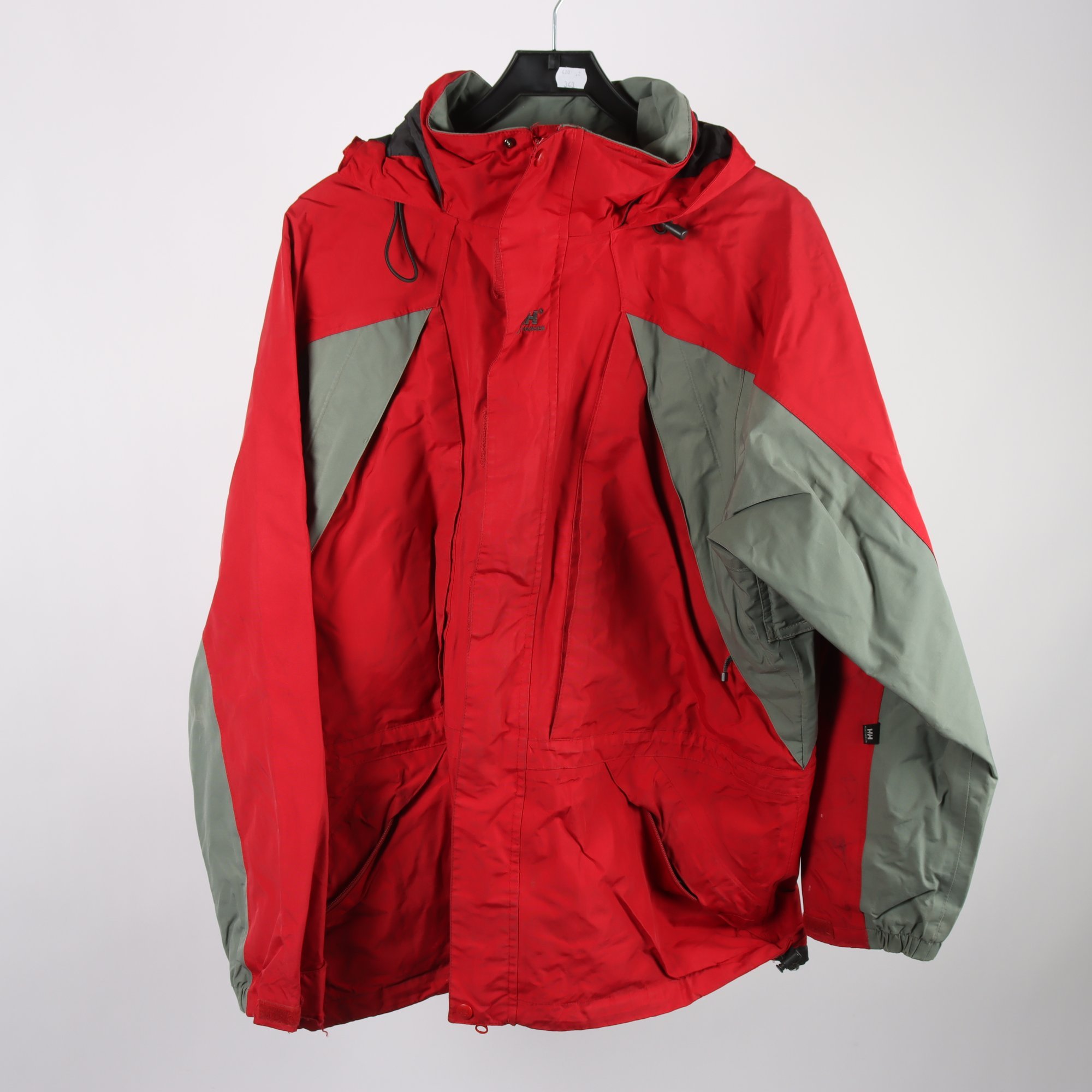 Vindjacka, Helly Hansen, röd, stl. XL.