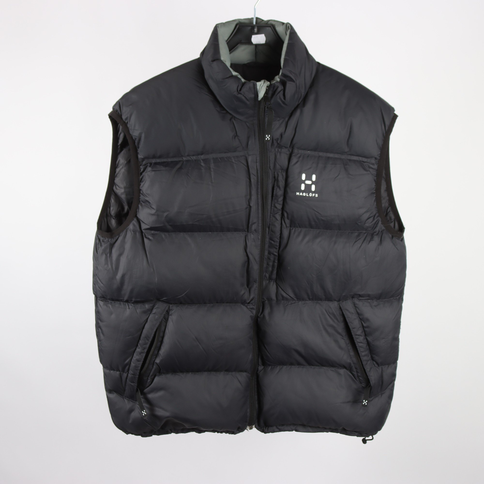 Dunväst, Haglöfs, grå, stl. XL.