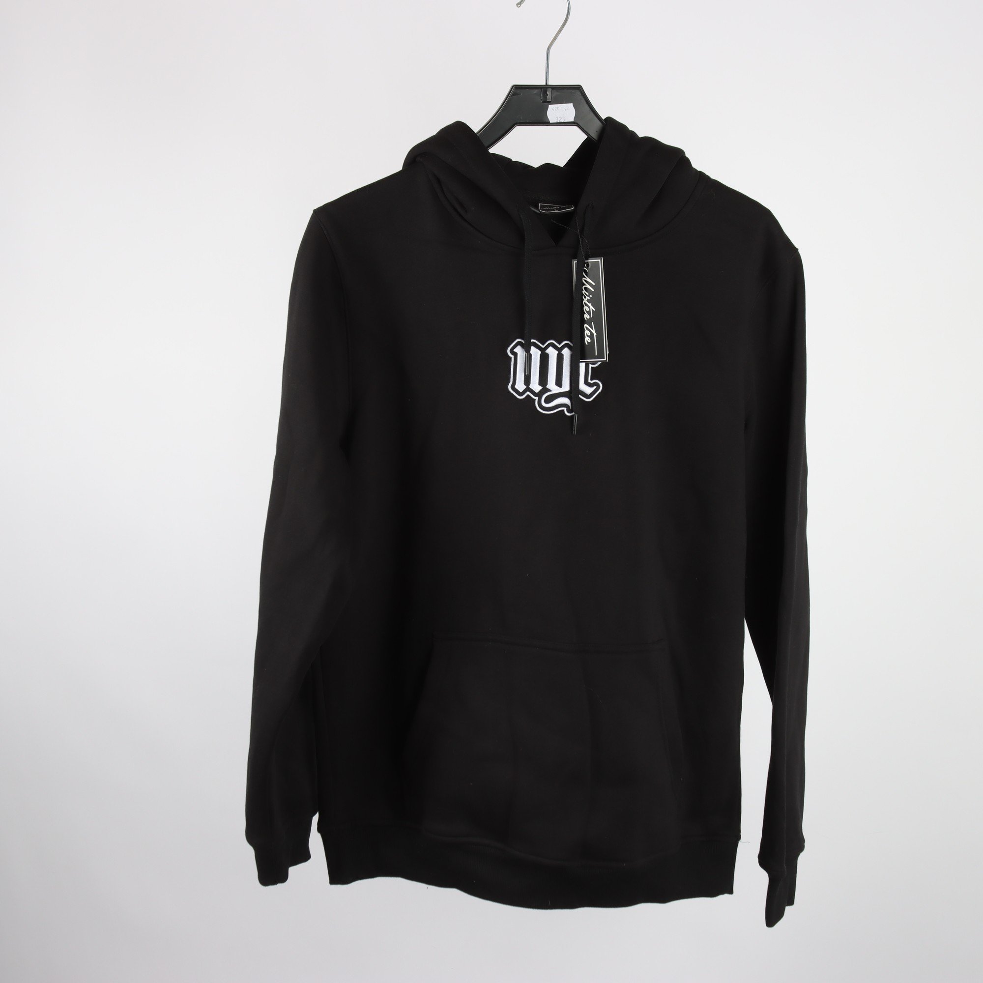 Hoodie, Mister Tee, svart, stl. L.