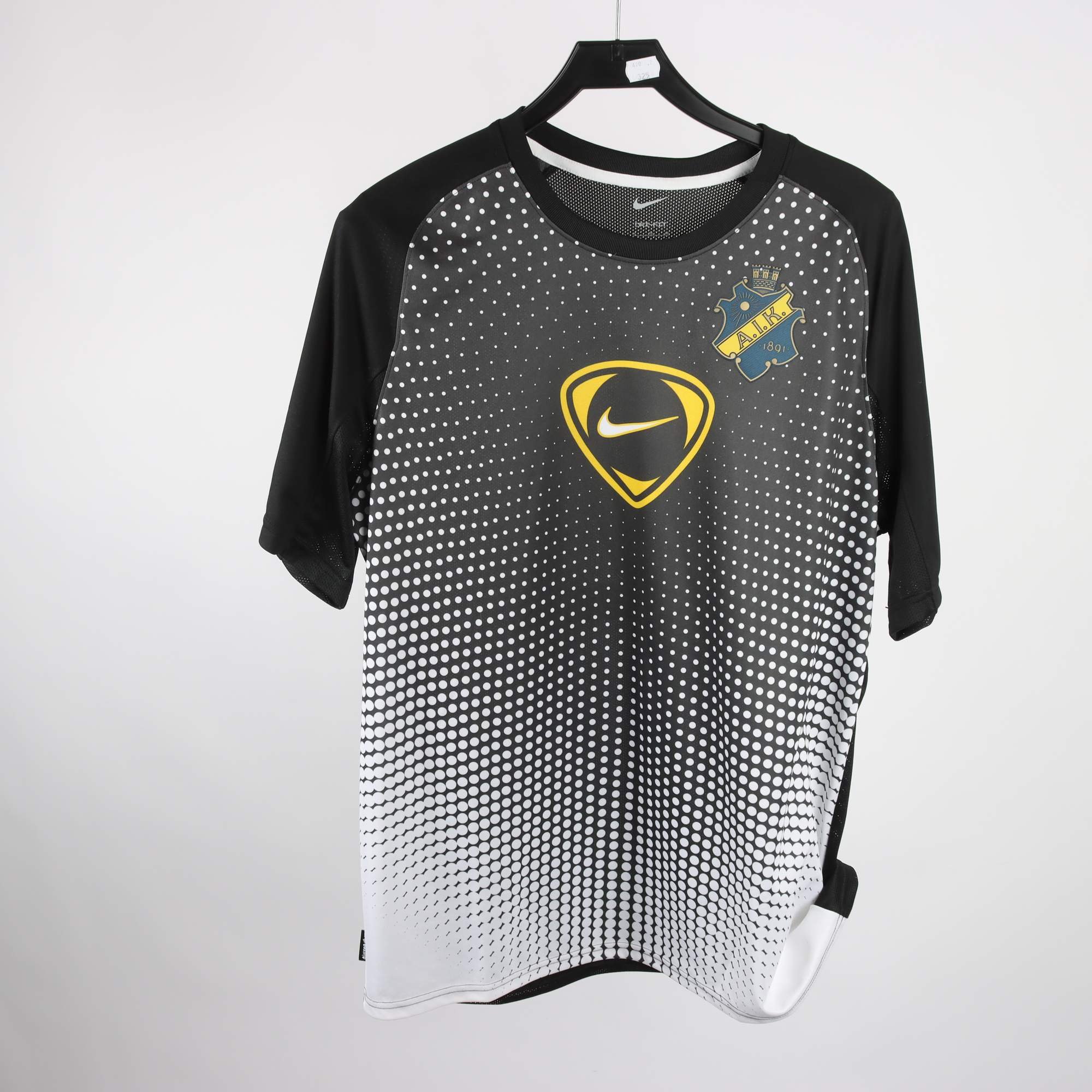 Sporttröja, Nike, A.I.K, svart, Lelle, stl. XL.