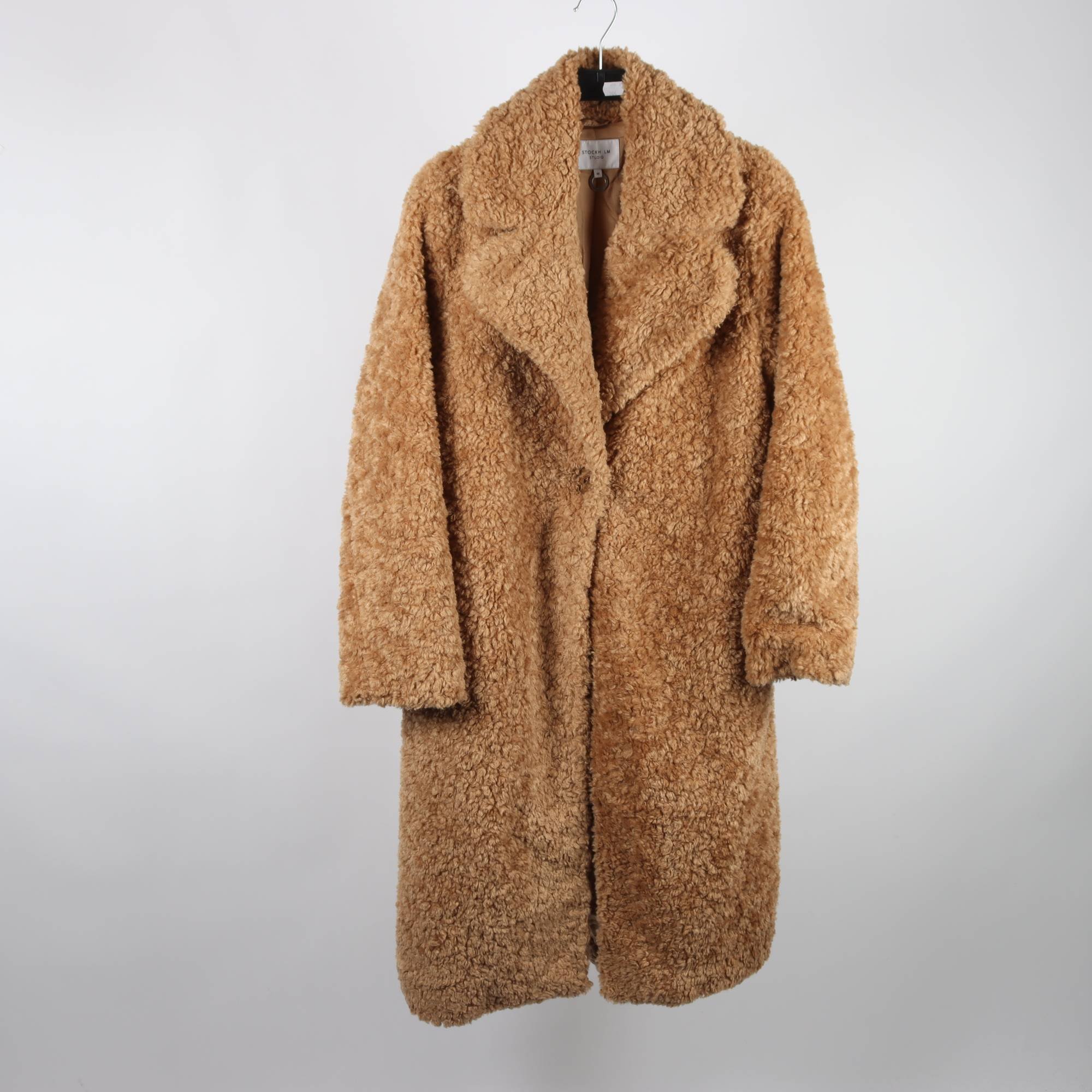 Kappa, STOCKH LM, brunbeige, fuskpäls, stl. M