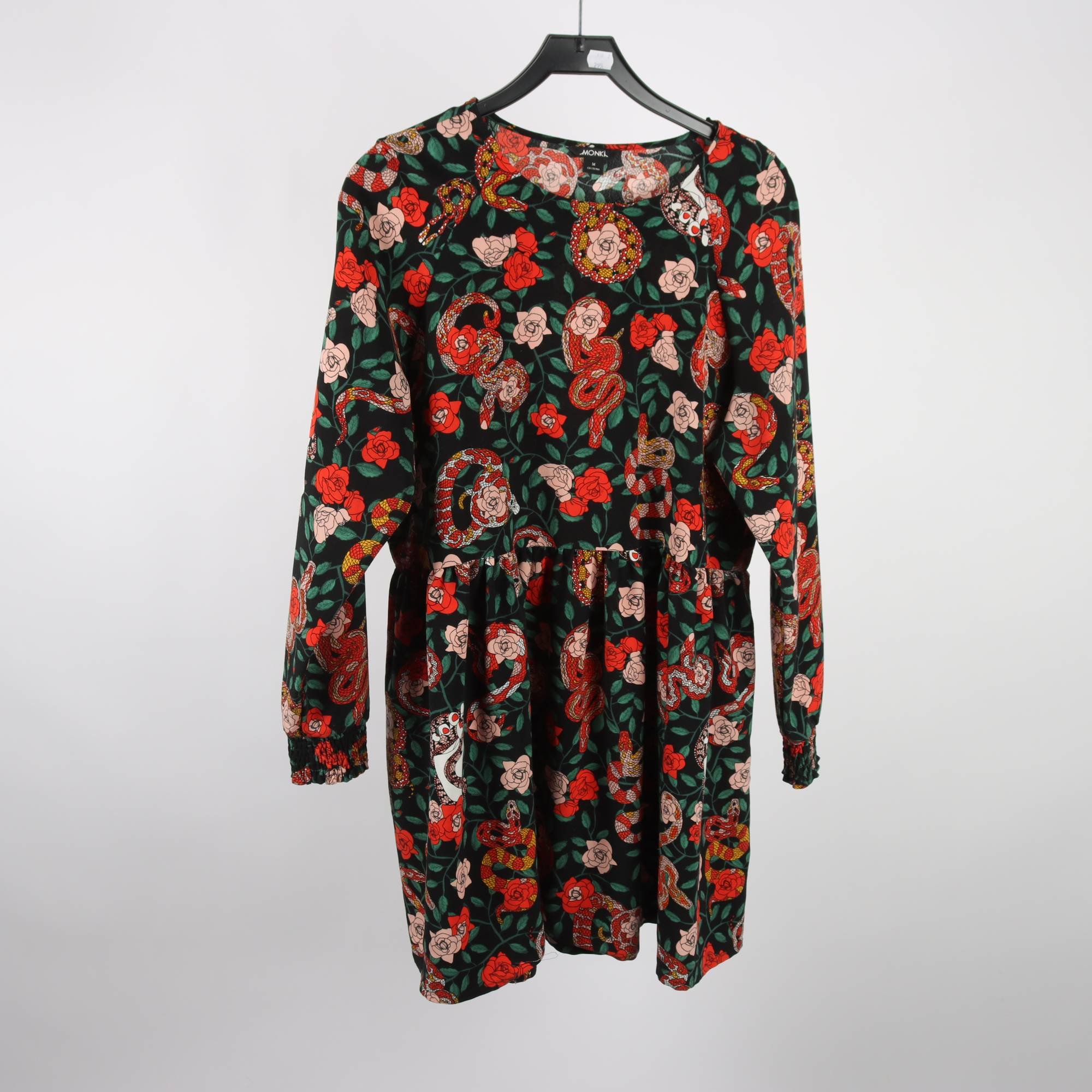 Klänning, Monki, mönstrad, stl. M