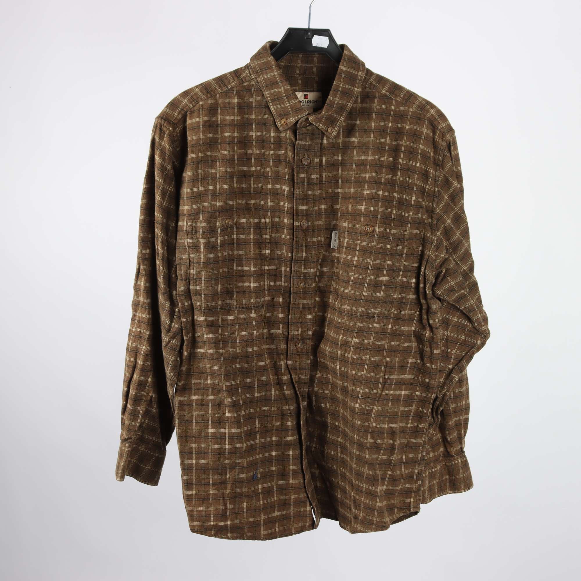 Skjorta, Woolrich, brun, stl. L