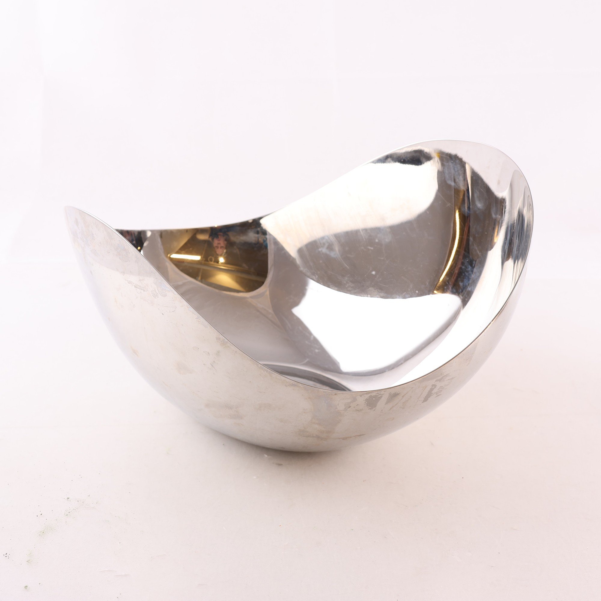 Skål, rostfritt stål, Bloom, Helle Damkjaer, Georg Jensen