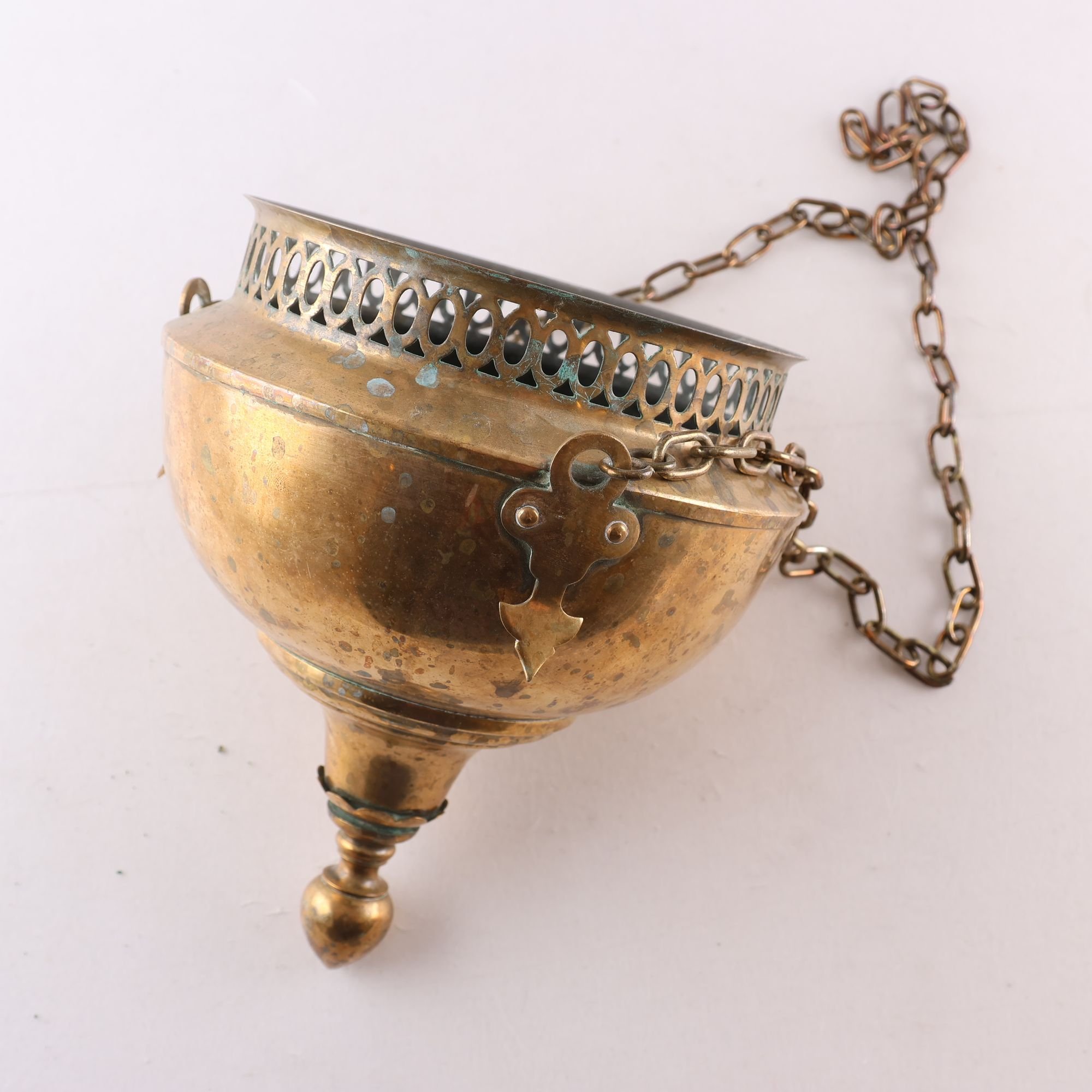 Ampel, mässing, tidigt 1900-tal