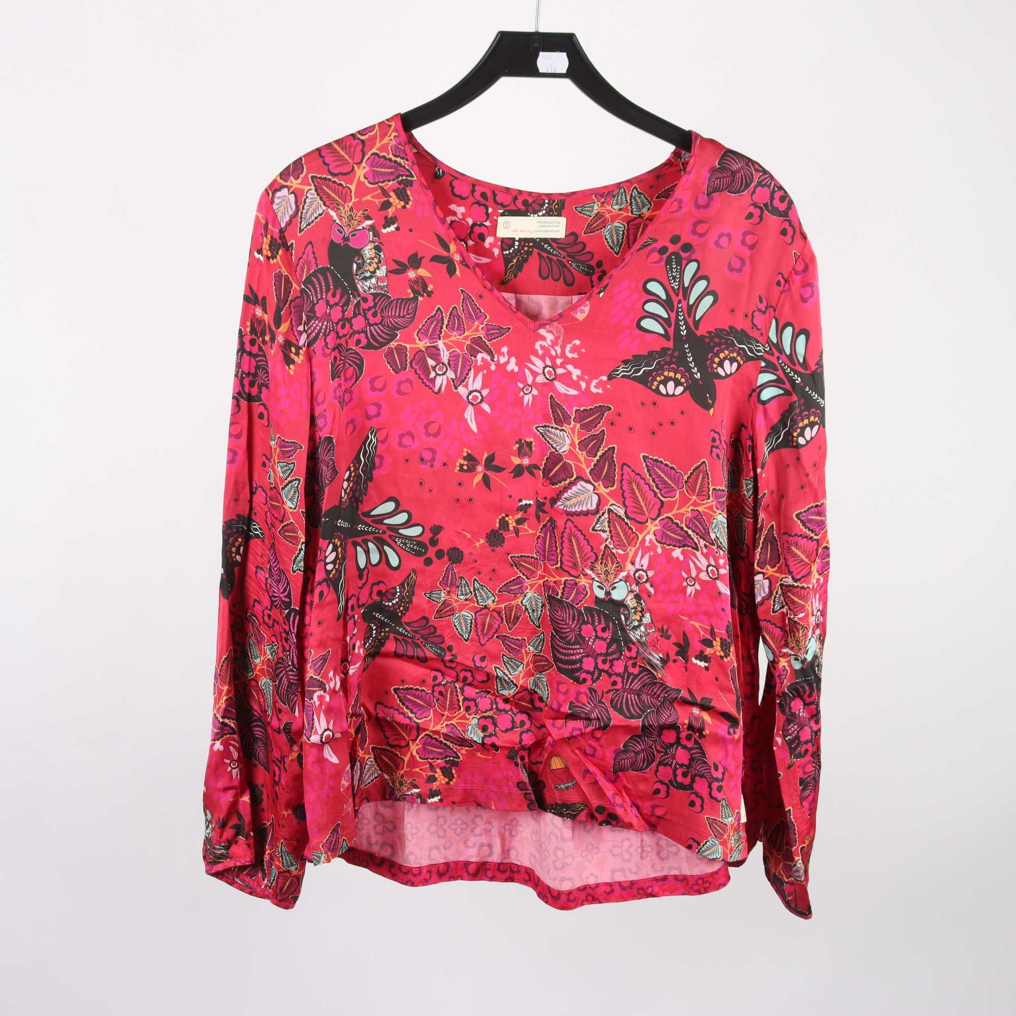 Blus, Odd Molly, rosa, mönstrad, stl. L.