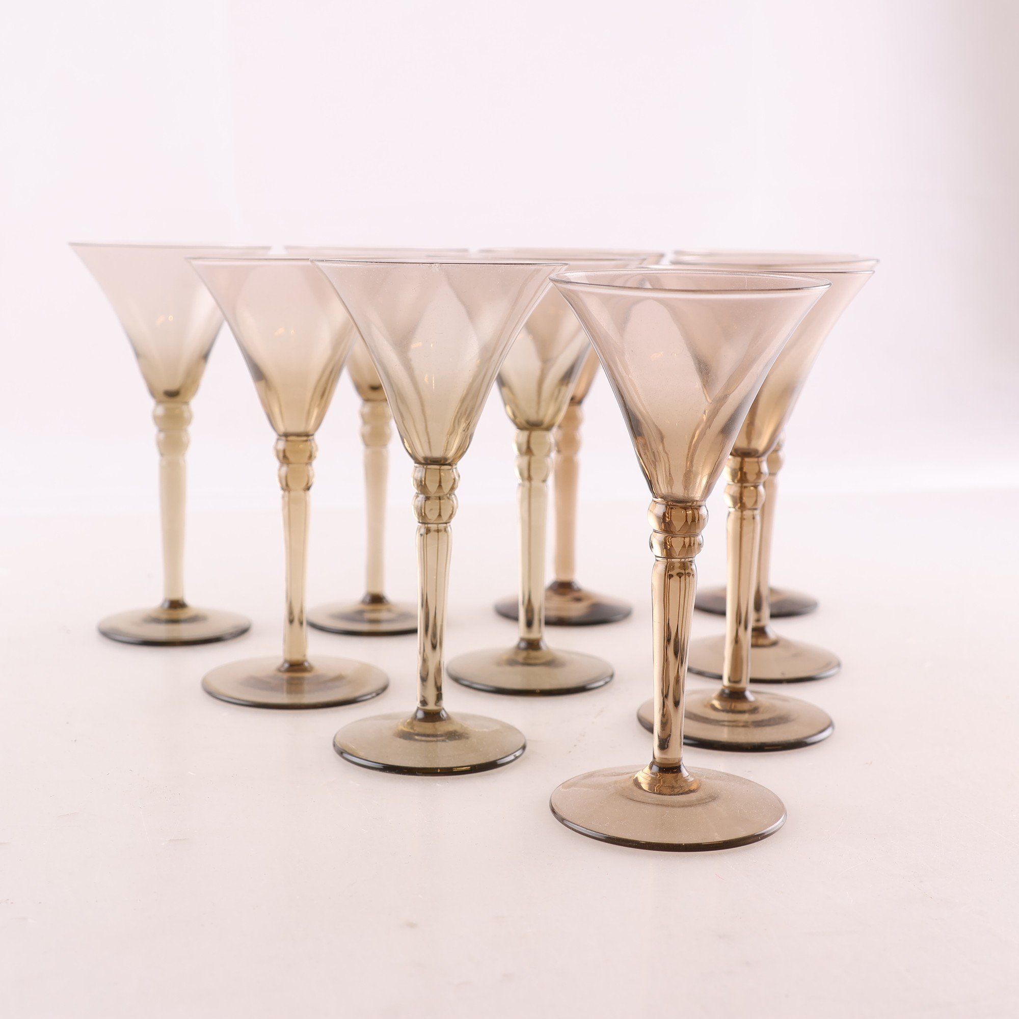 Likörglas, Simon Gate, Sandvik, 11 st. Samfraktas ej.