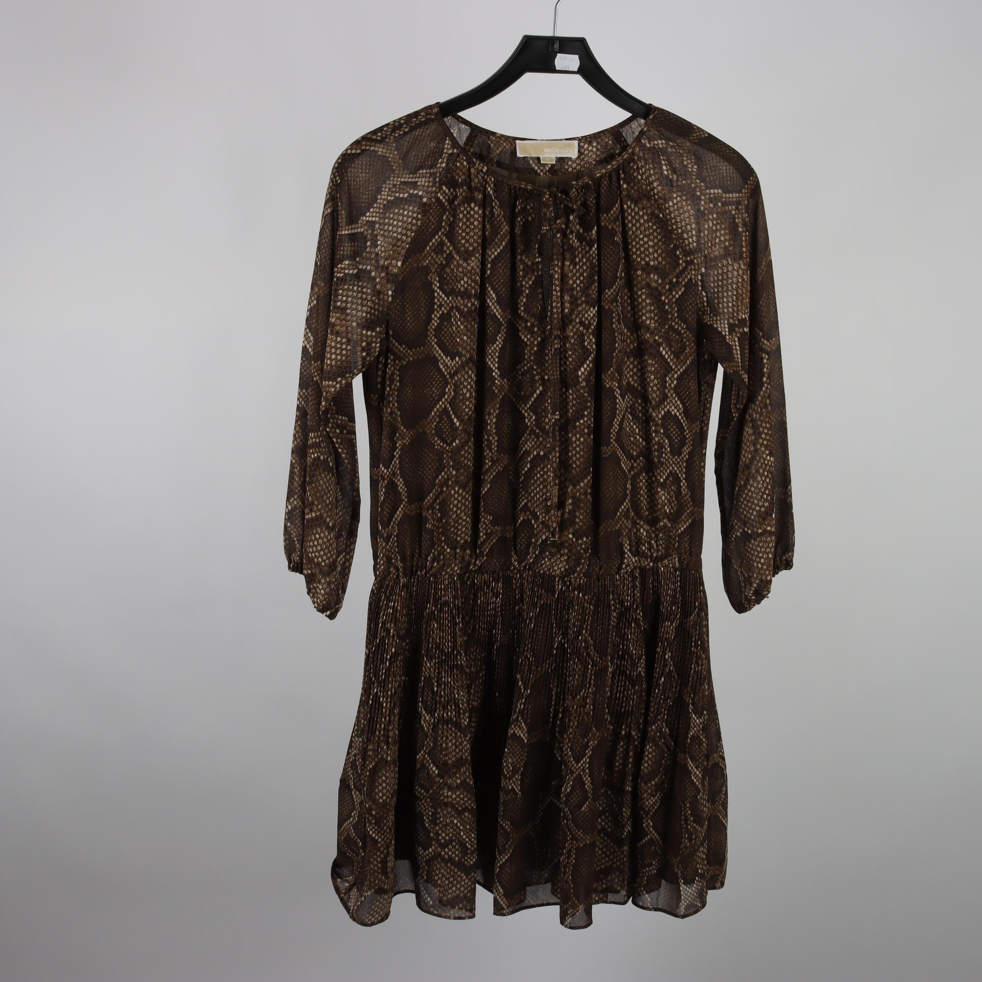 Klänning, Michael Kors, beige, svart, stl. M.