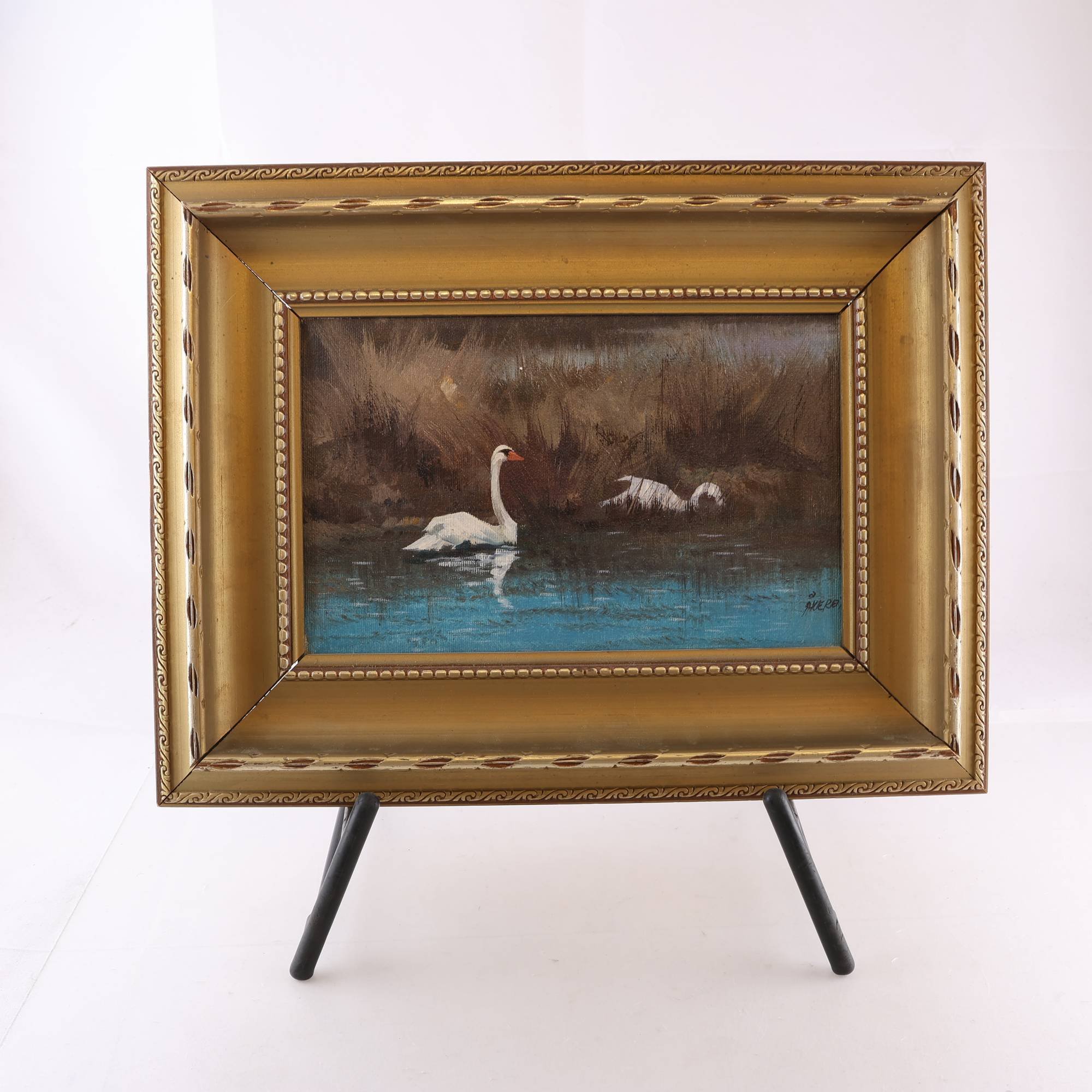 Olja på duk, Per Åkered, (f. 1924), signerad. Samfraktas ej.