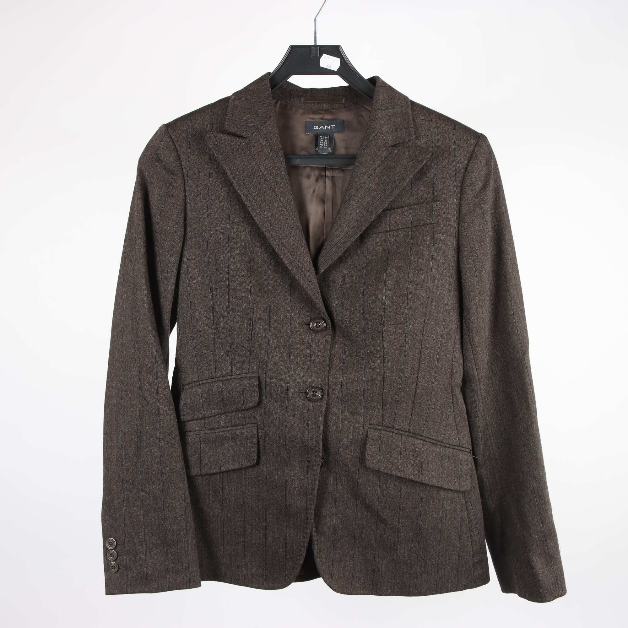 Kavaj, Gant, brun, stl. 34