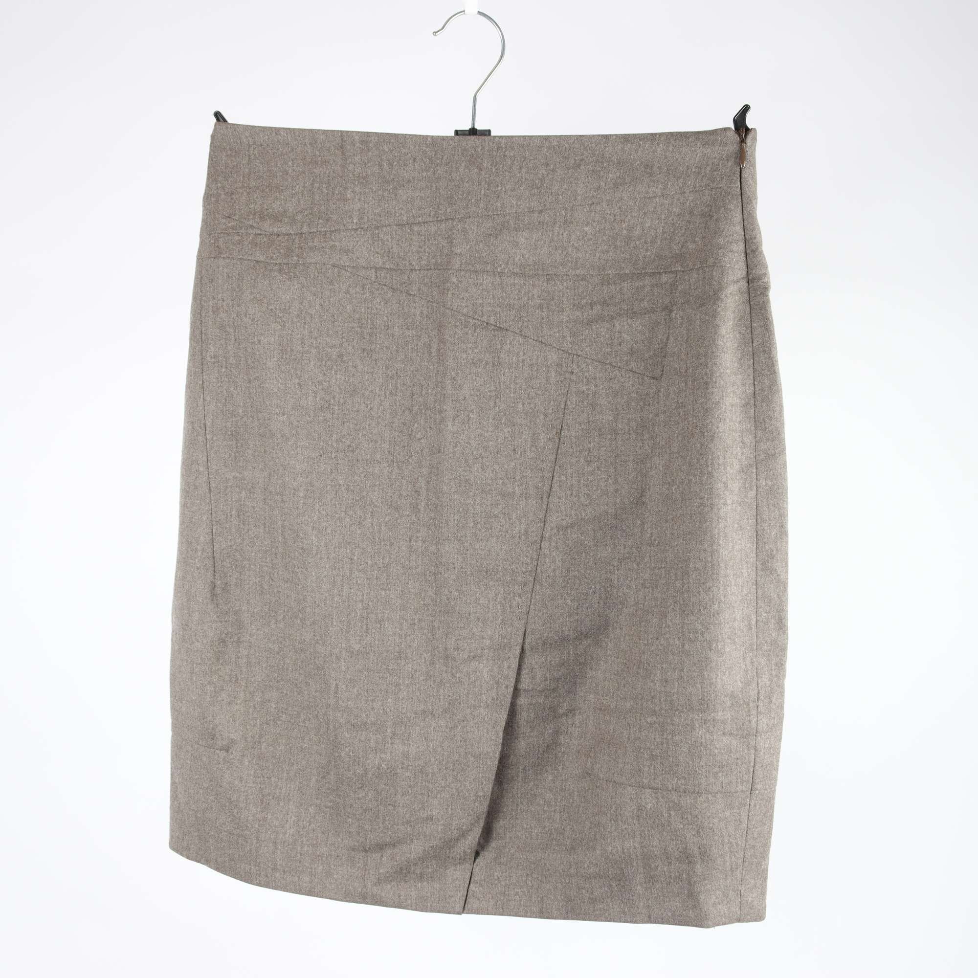 Kjol, Piazza Sempione, grå, stl. 42