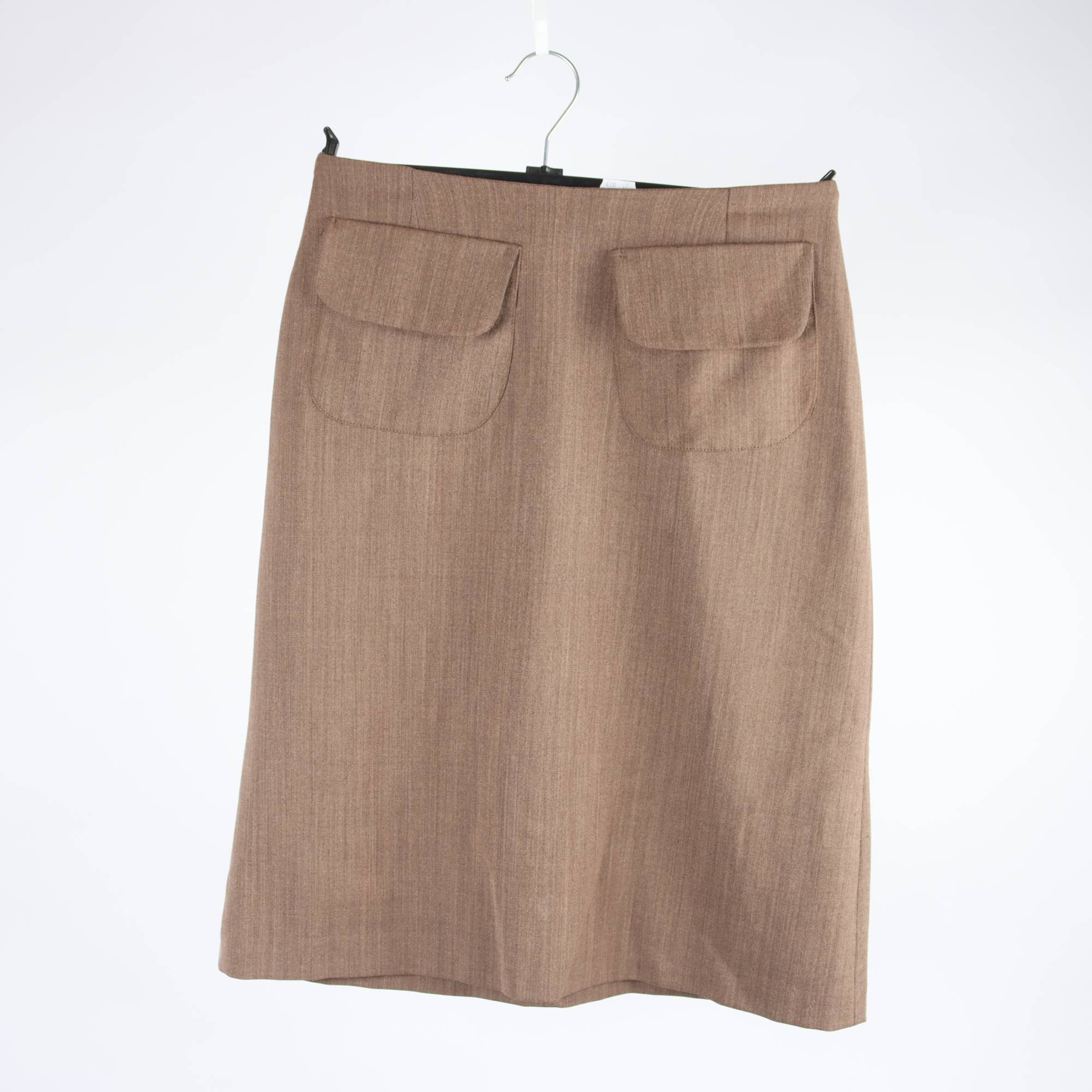 Kjol, Anna Holtblad, brun, stl. XS