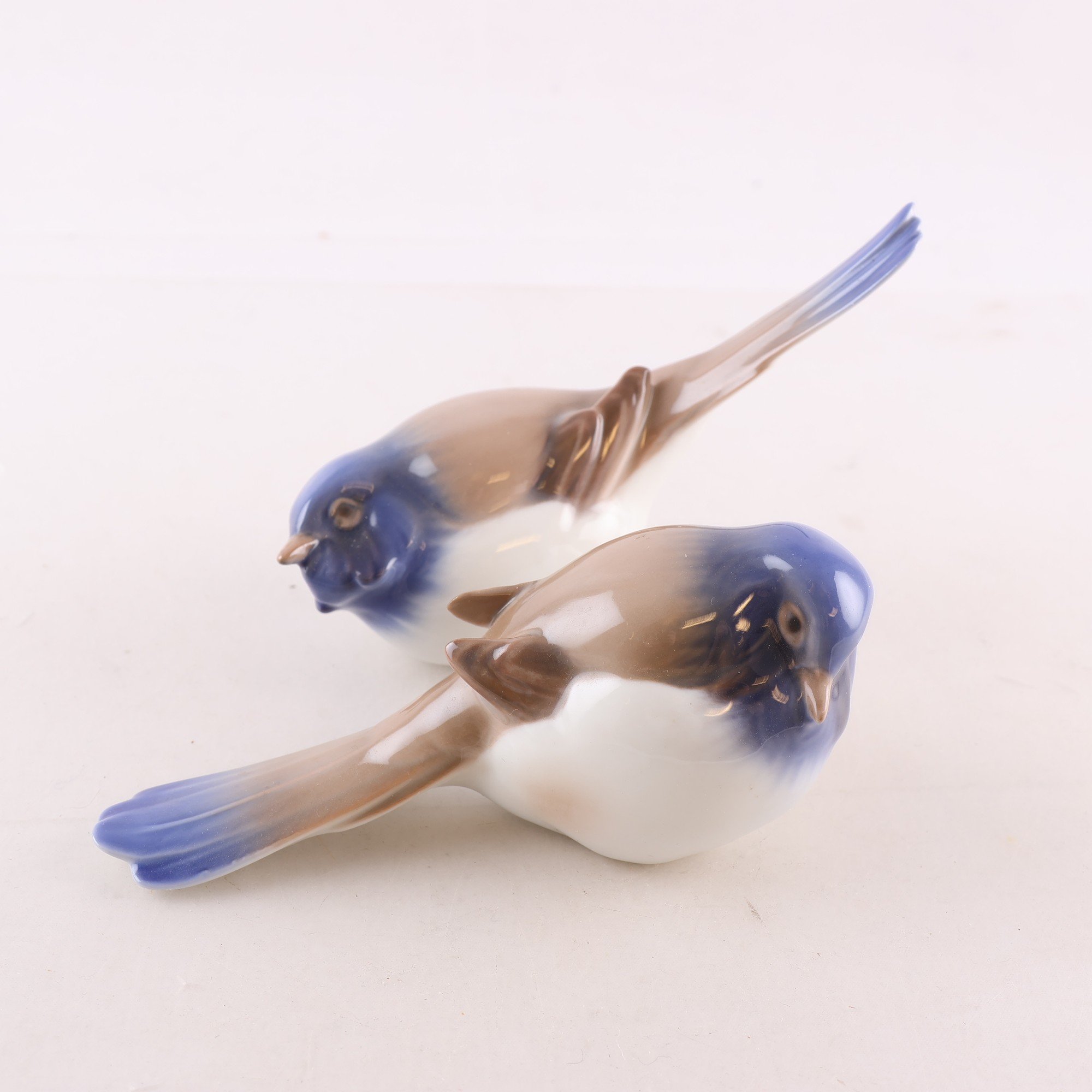 Figuriner, fåglar, Pessimisten, Optimisten, Bing & Gröndahl