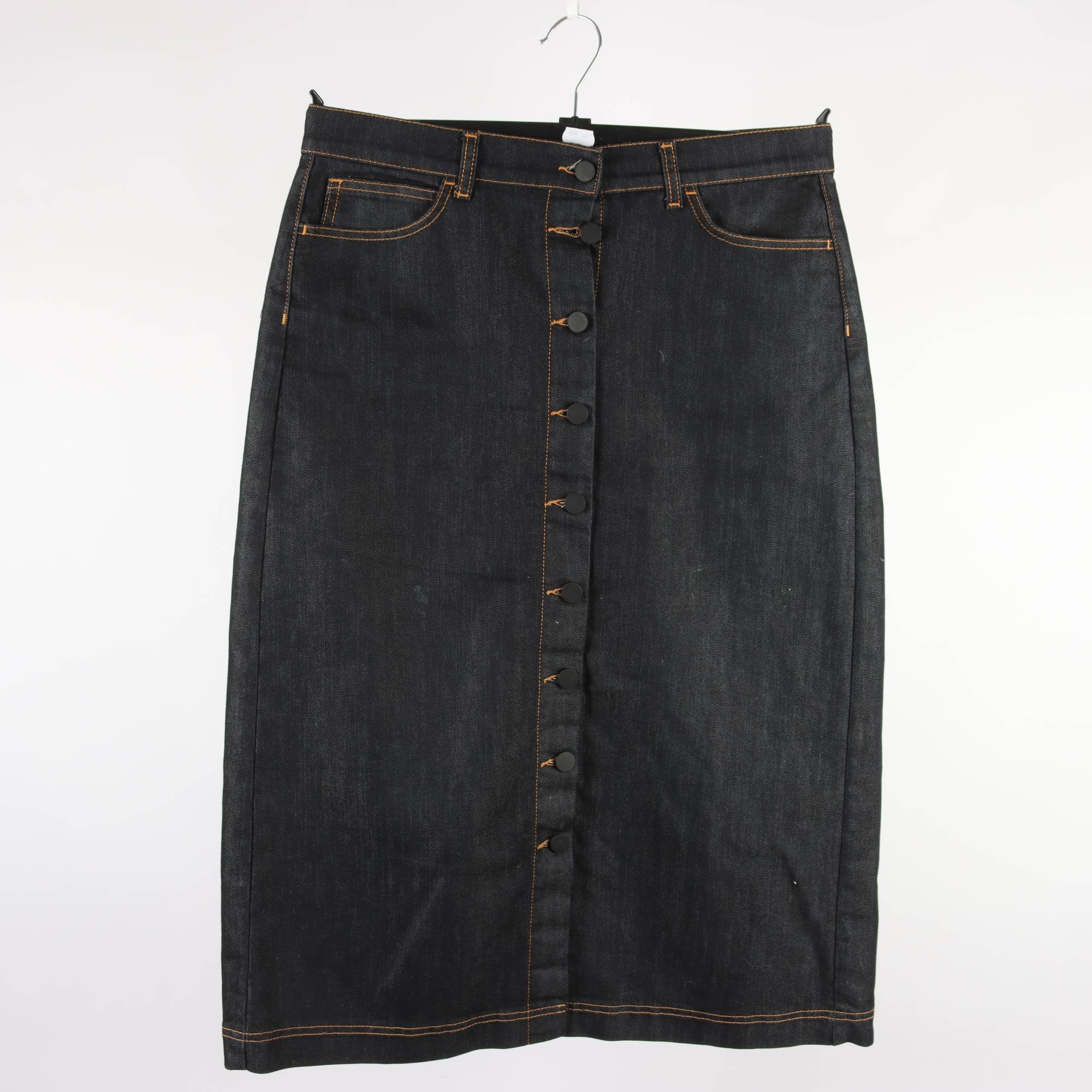 Jeansskjol, Liviana Conti, blå, stl. 46.