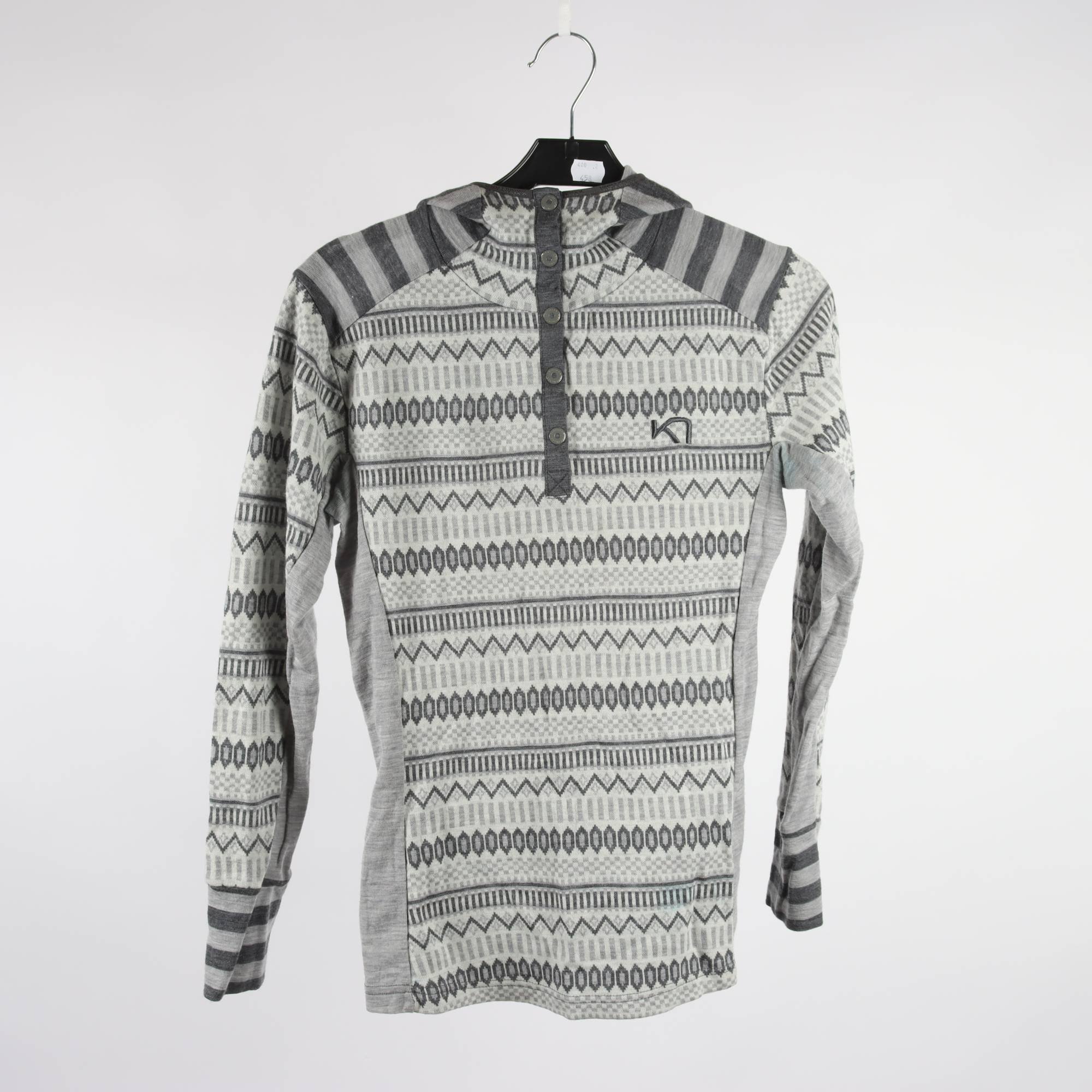 Underställströja, Kari Traa, grå, ull, stl. S.