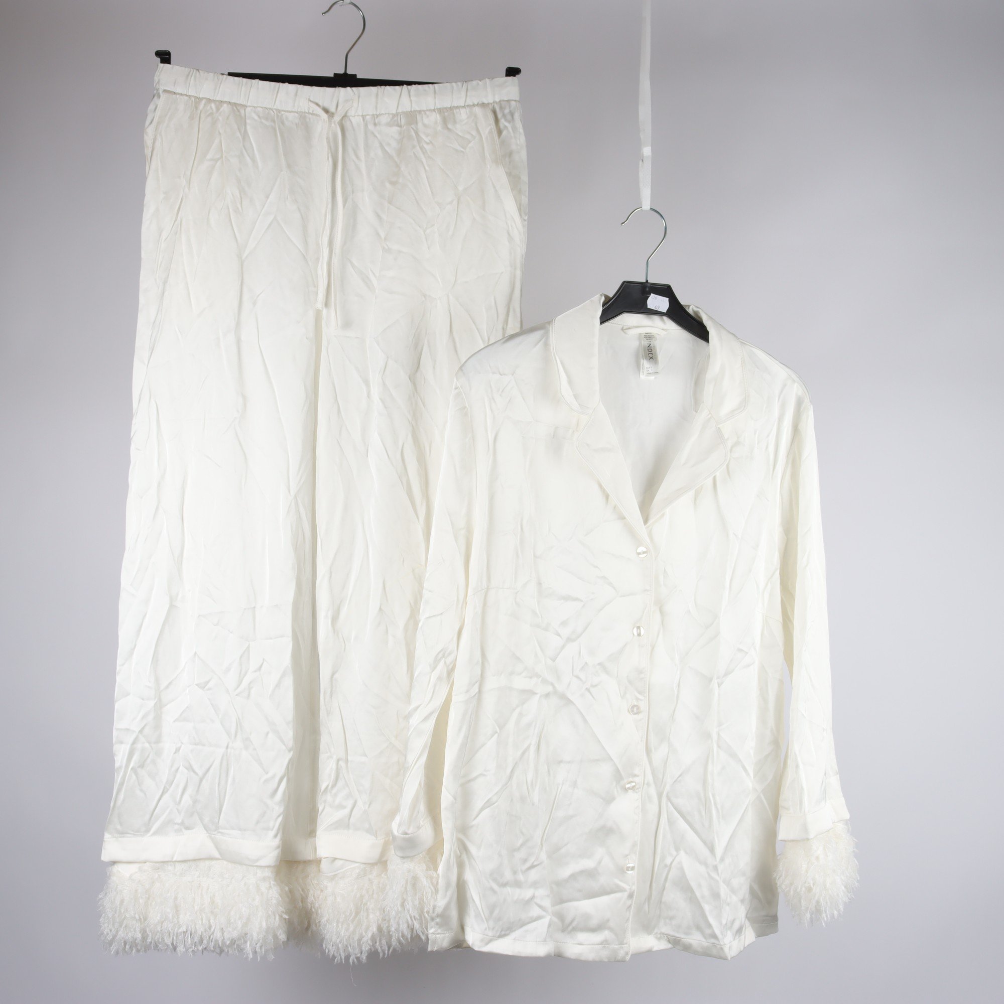 Sovplagg, Lindex, vit, stl. S