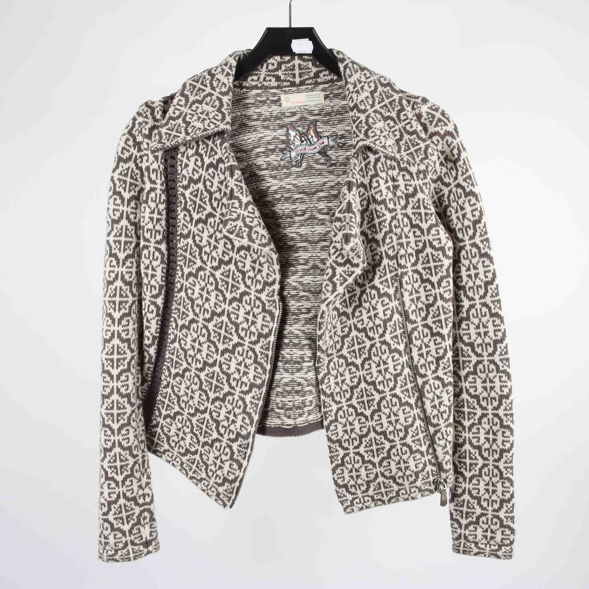 Kofta, Odd Molly, vit, grå, stl. S.