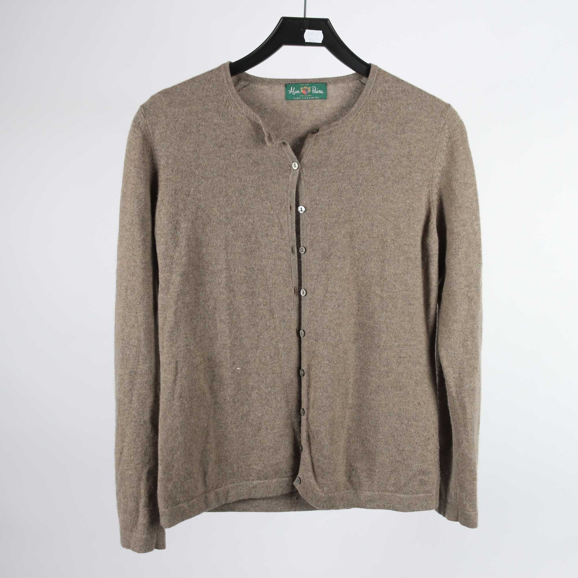 Kofta, Alan Paine, beige, 100% cashmere, stl. 40.