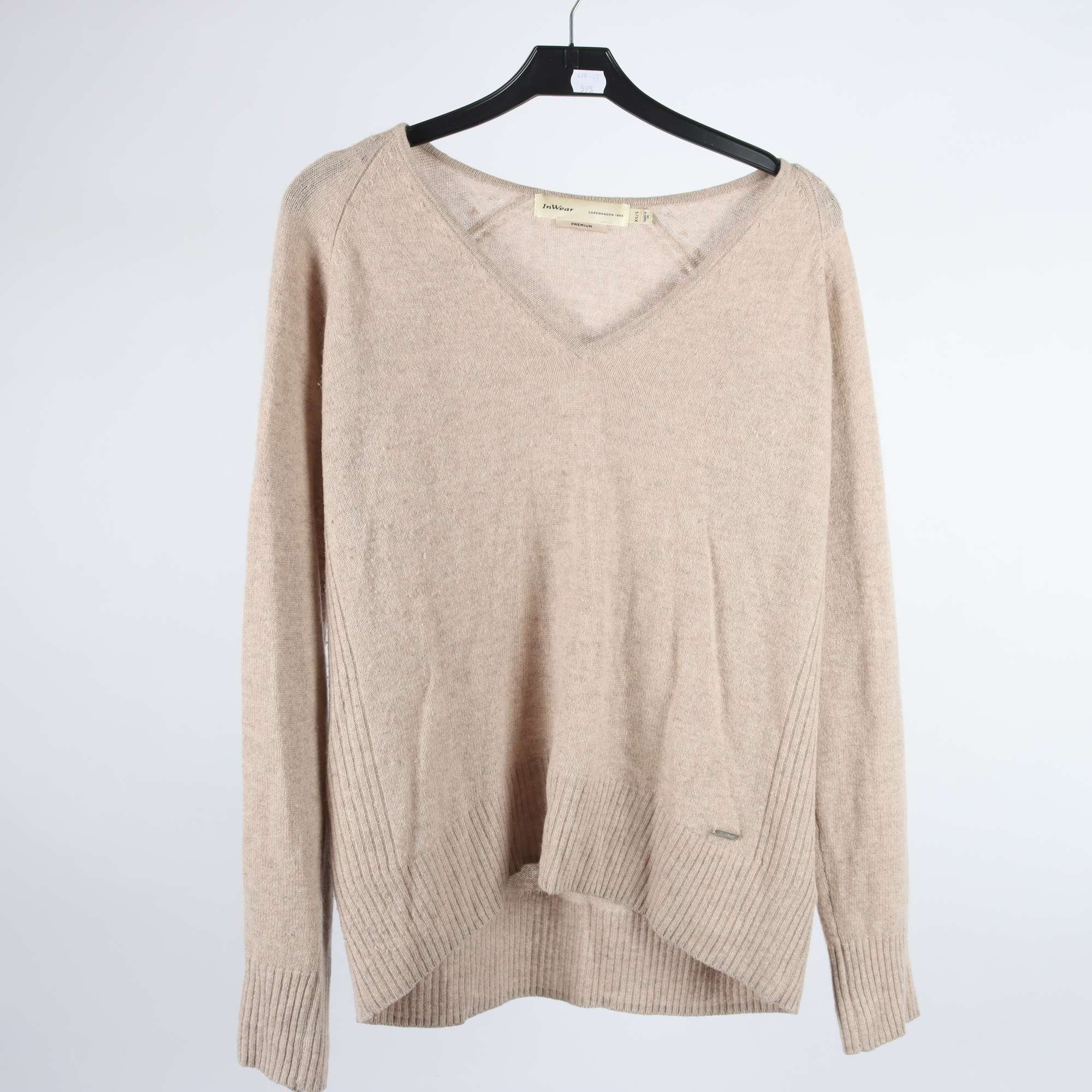 Tröja, In Wear, beige, 100% cashmere, stl. XS/S.