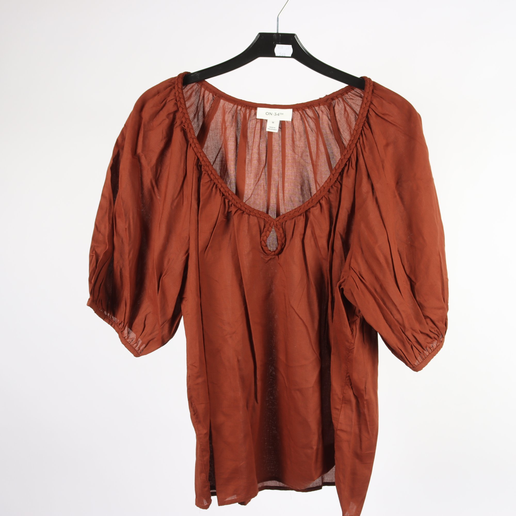 Blus, On 34th, brun, stl. M.