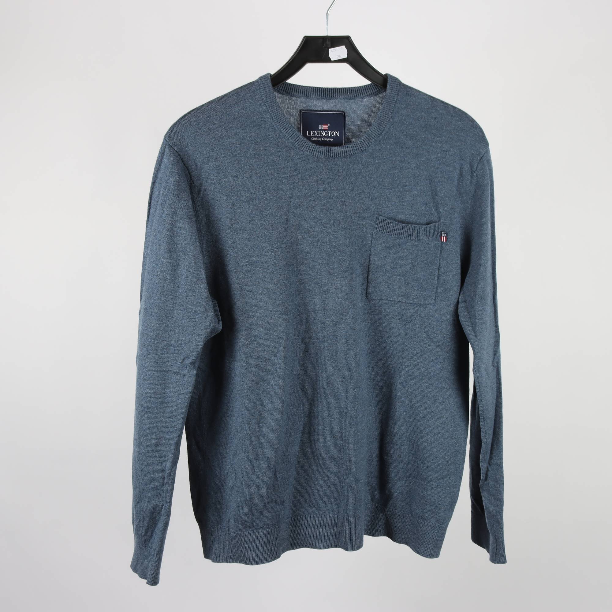 Tröja. Lexington, blå, stl. L