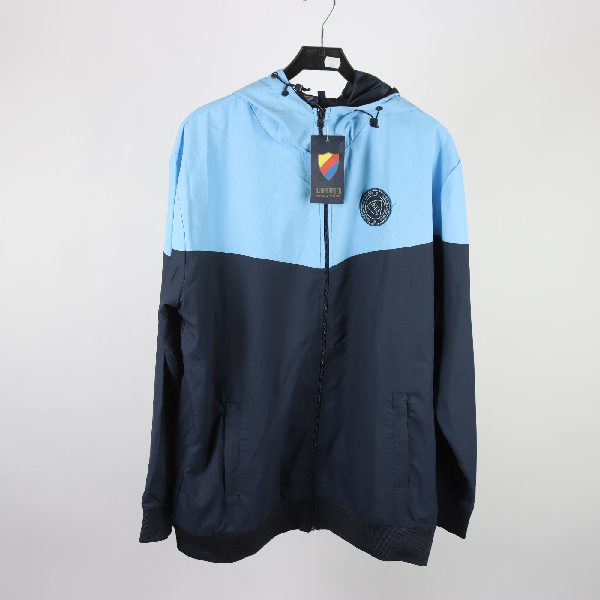 Sportjacka, DIF Djurgården, blå, stl. XXL