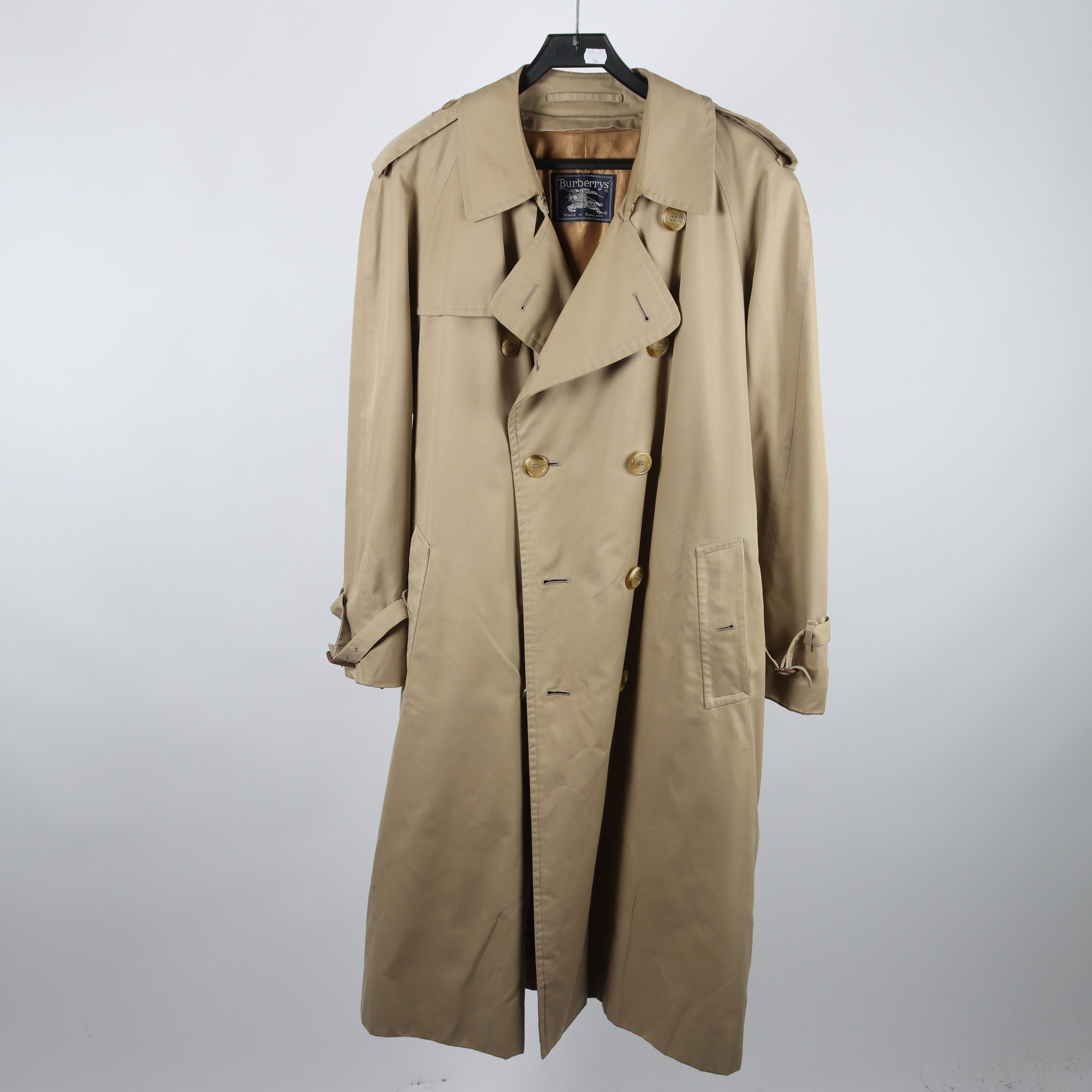 Trenchcoat, Burberrys, beige, stl. C15 (ca. 52)