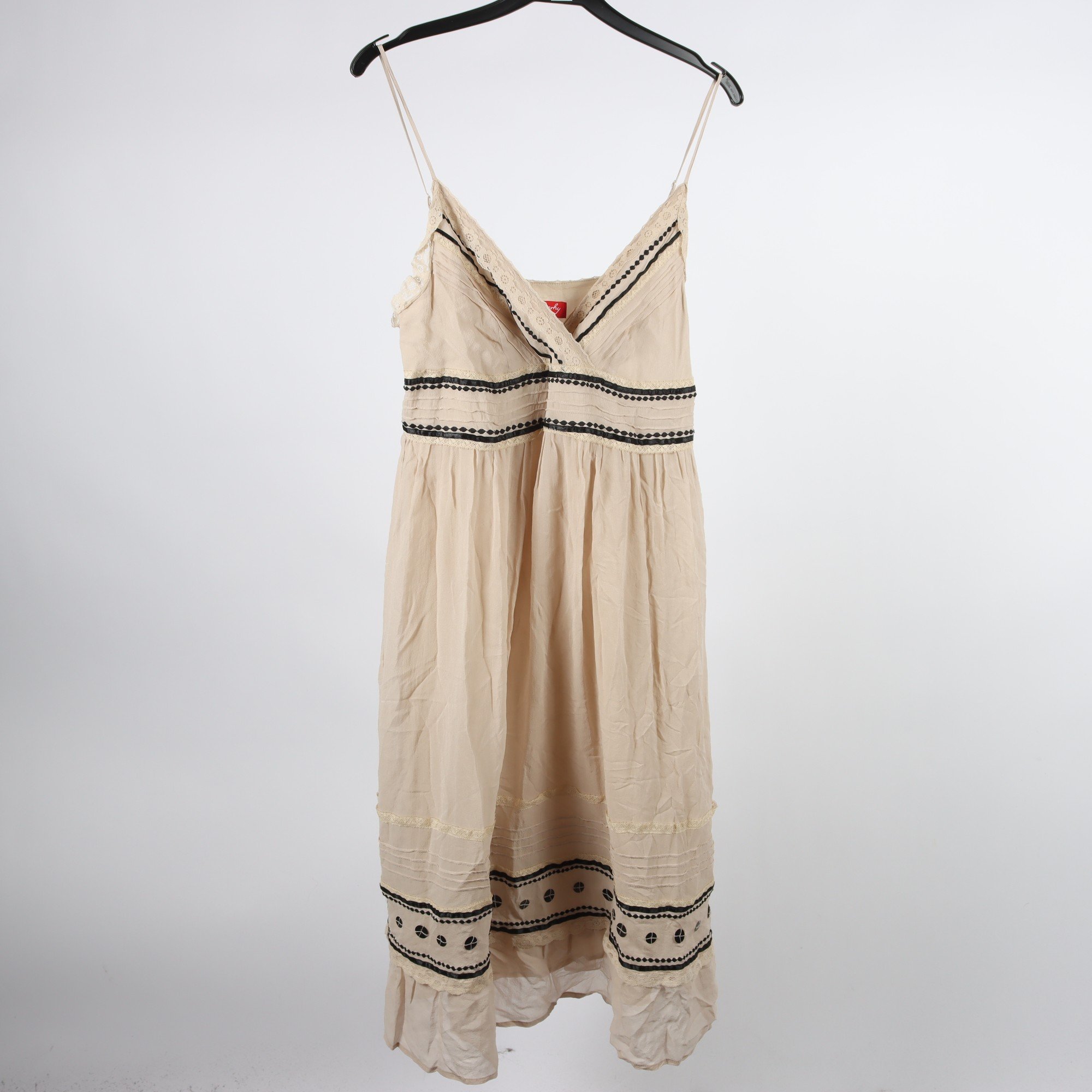 Klänning, Derhy, siden, stl. L