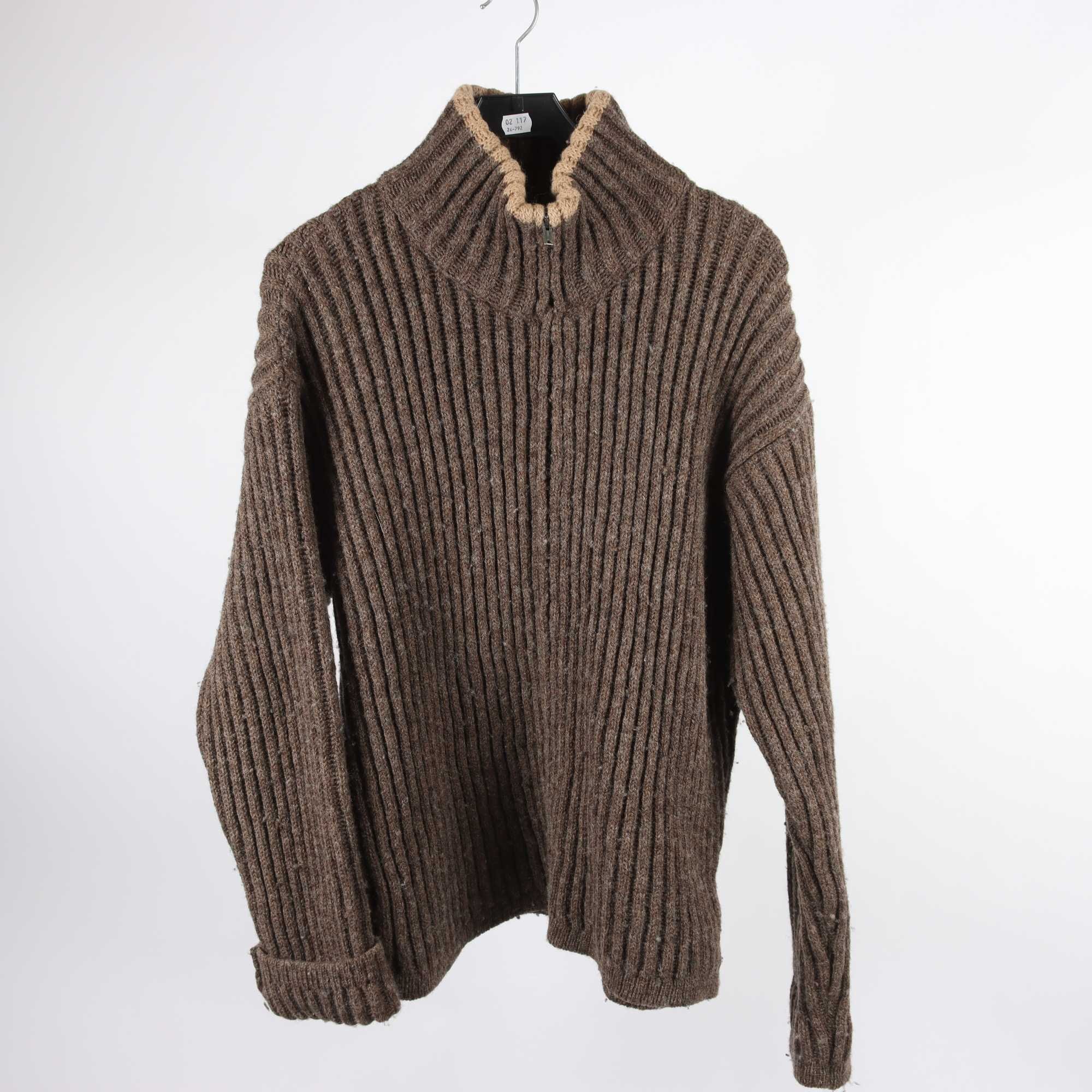 Stickad tröja, Gällstad, 100% ull, stl. L