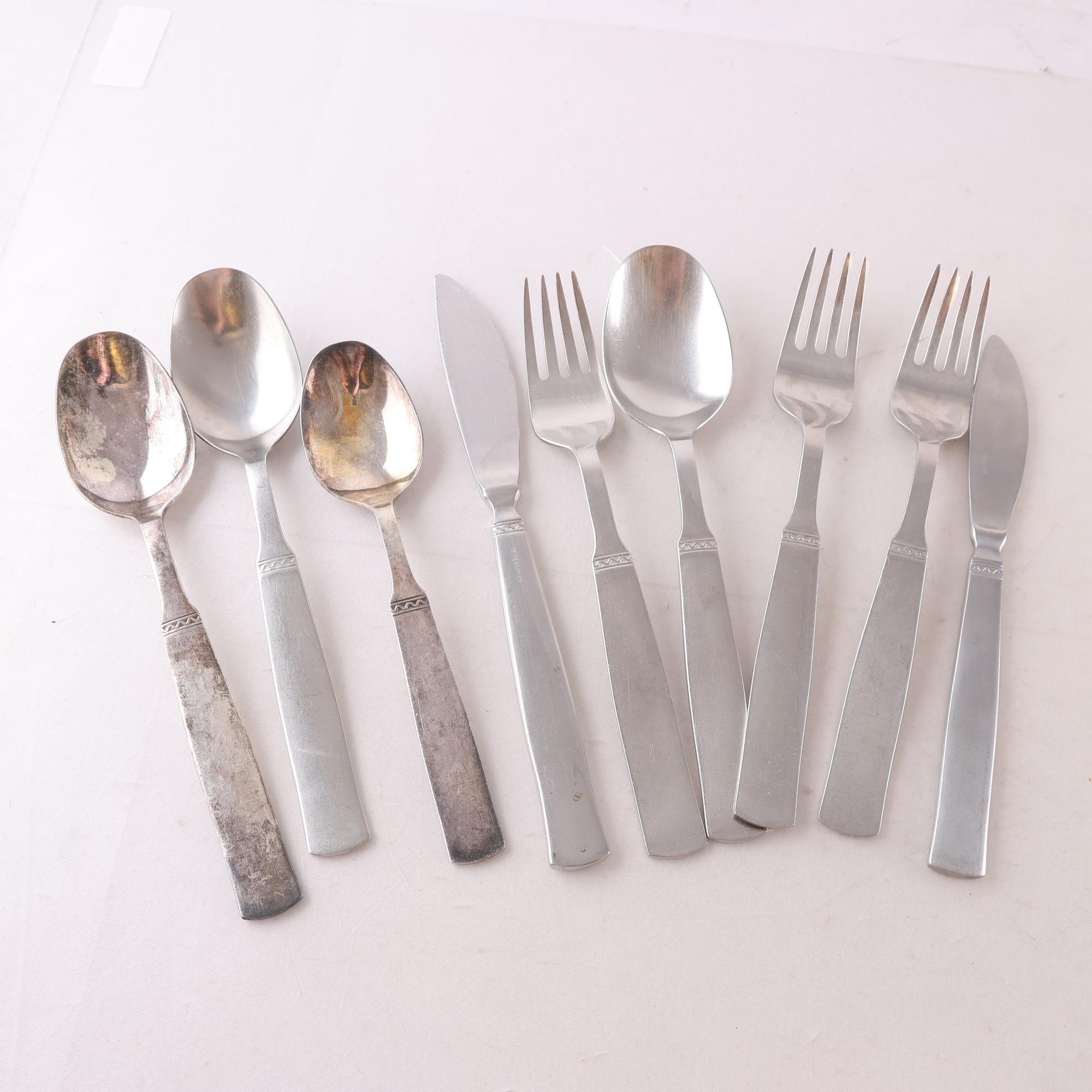 Bestick, Gense, Ranka, 11 delar.