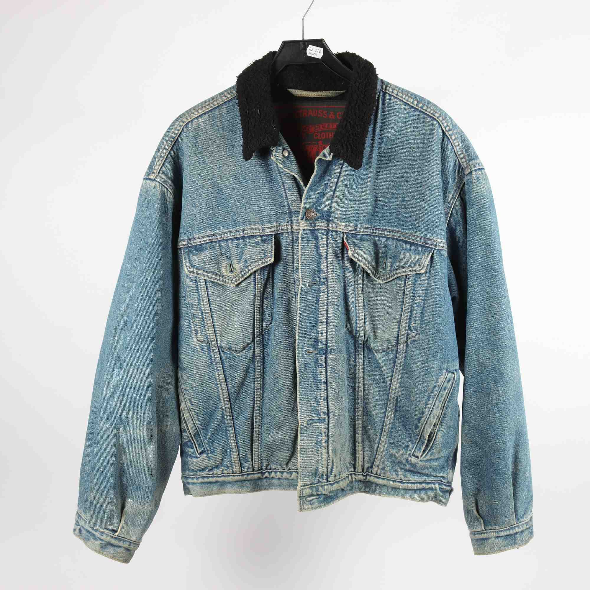 Fodrad jeansjacka, Levi’s, stl. L