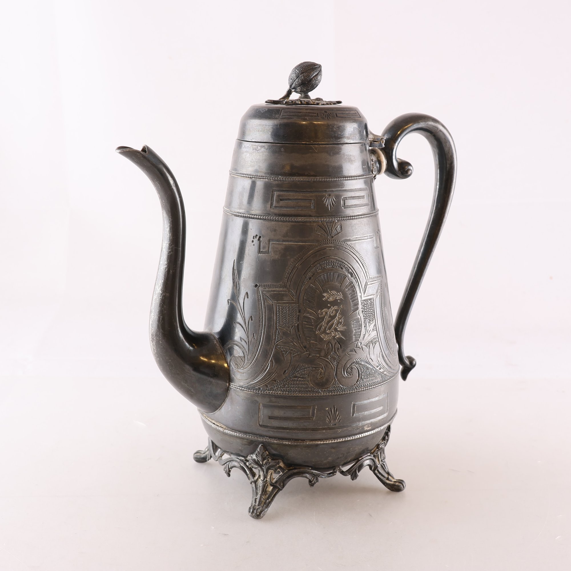 Kanna, metall, rokokko