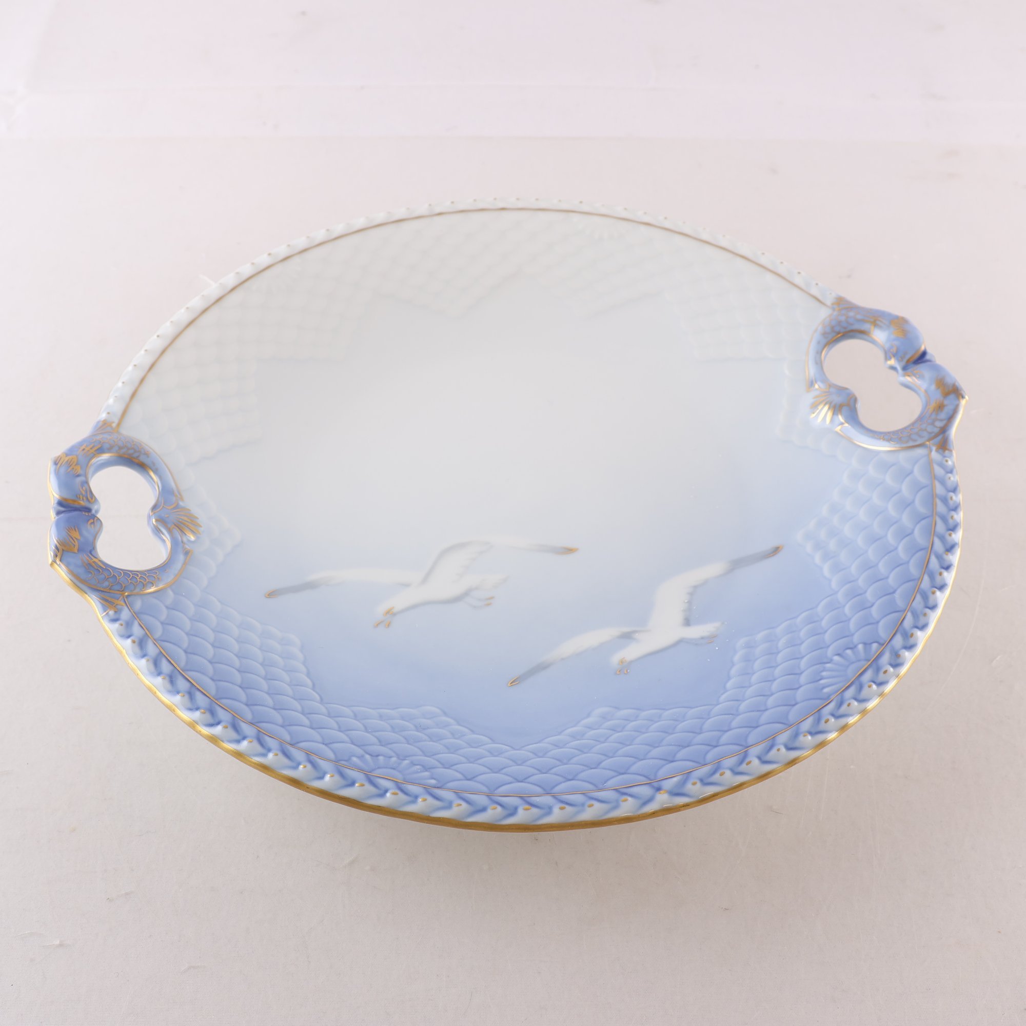 Fat, Royal copenhagen, blå måsen