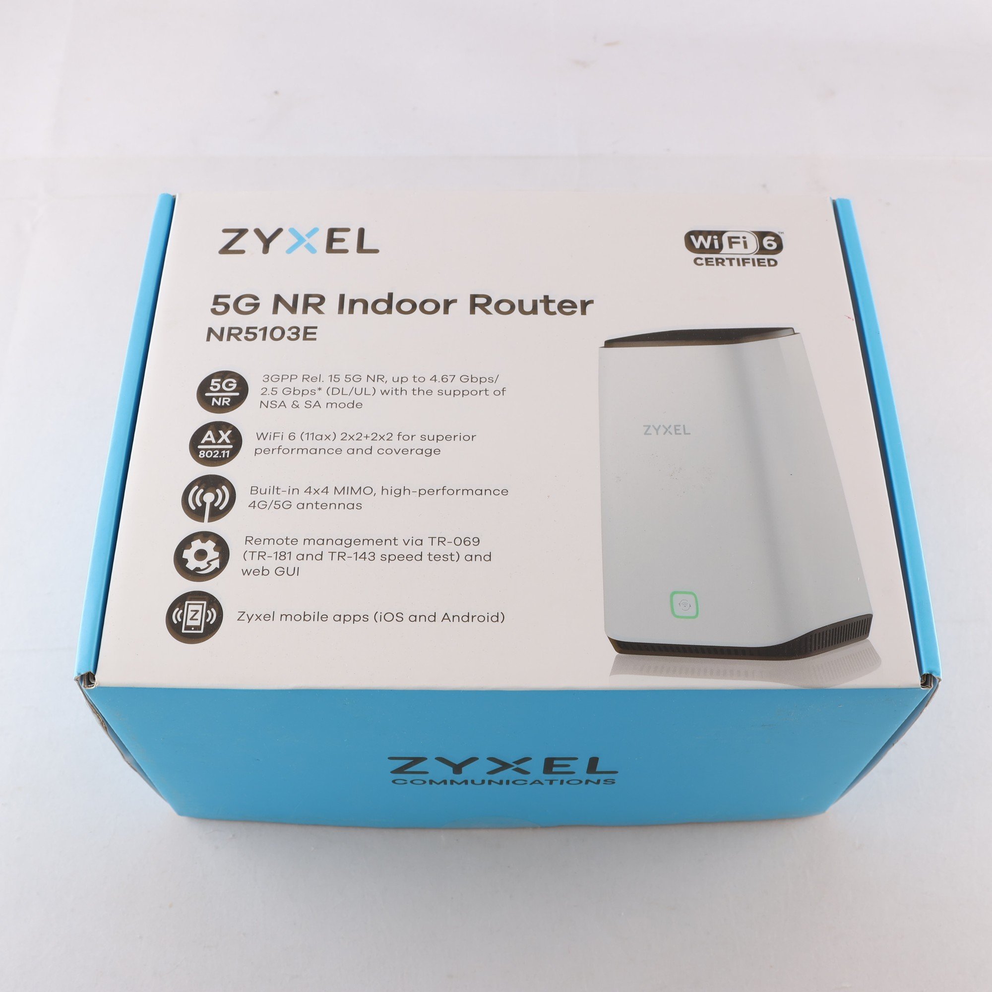 Router, Zyxel, 5G NR indoor, NR5103E