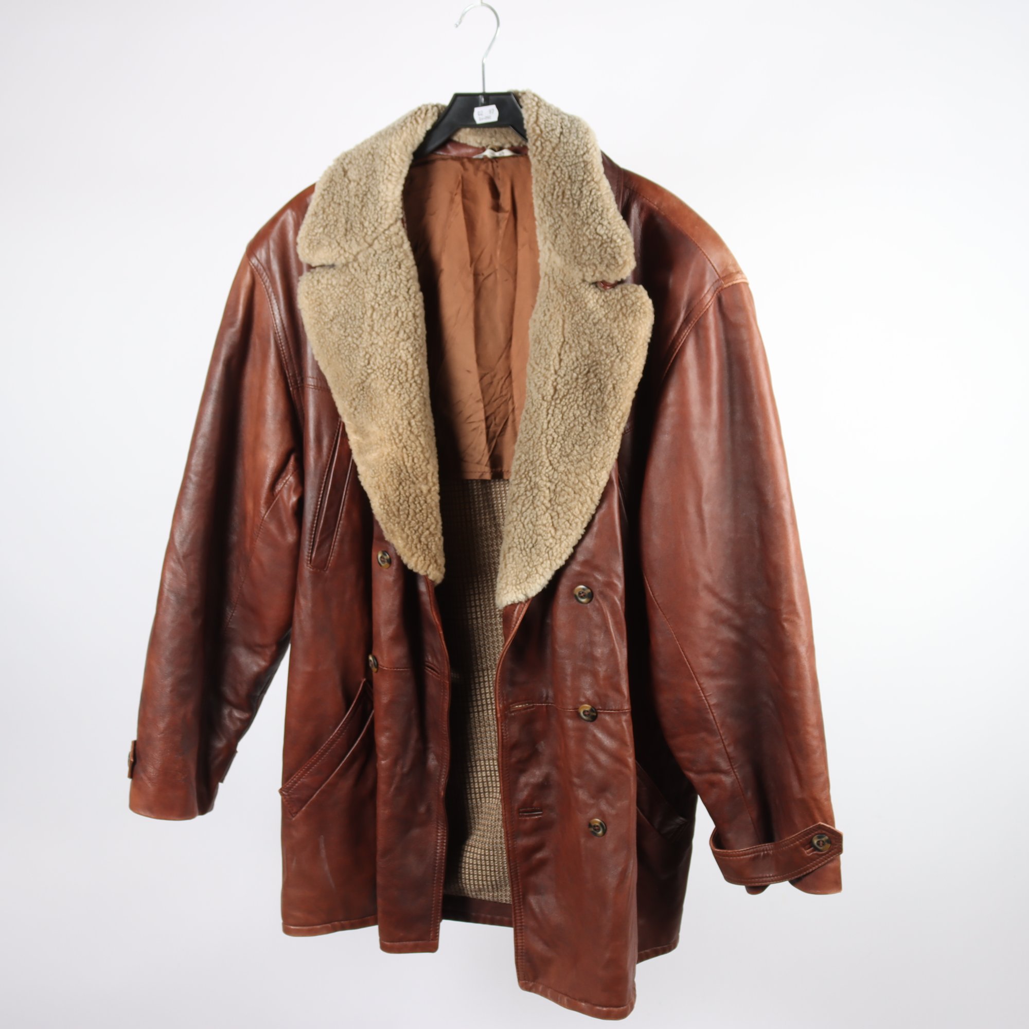 Skinnjacka, Masens, 100% läder, stl. 52