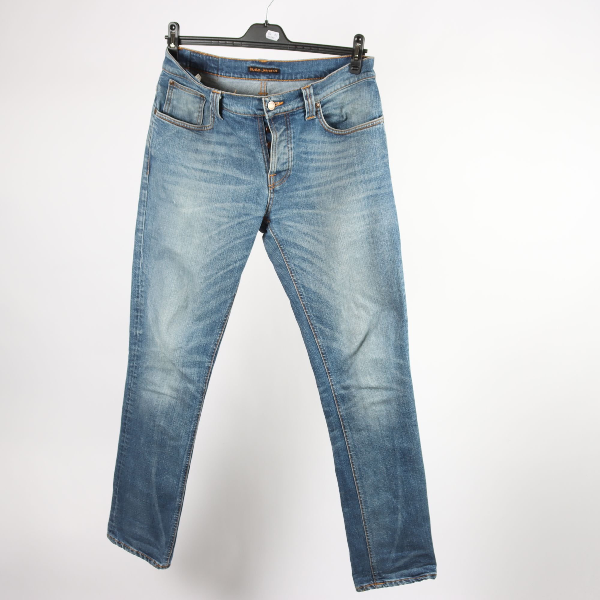 Jeans, Nudie ”Grim Tim”, stl. 33/34