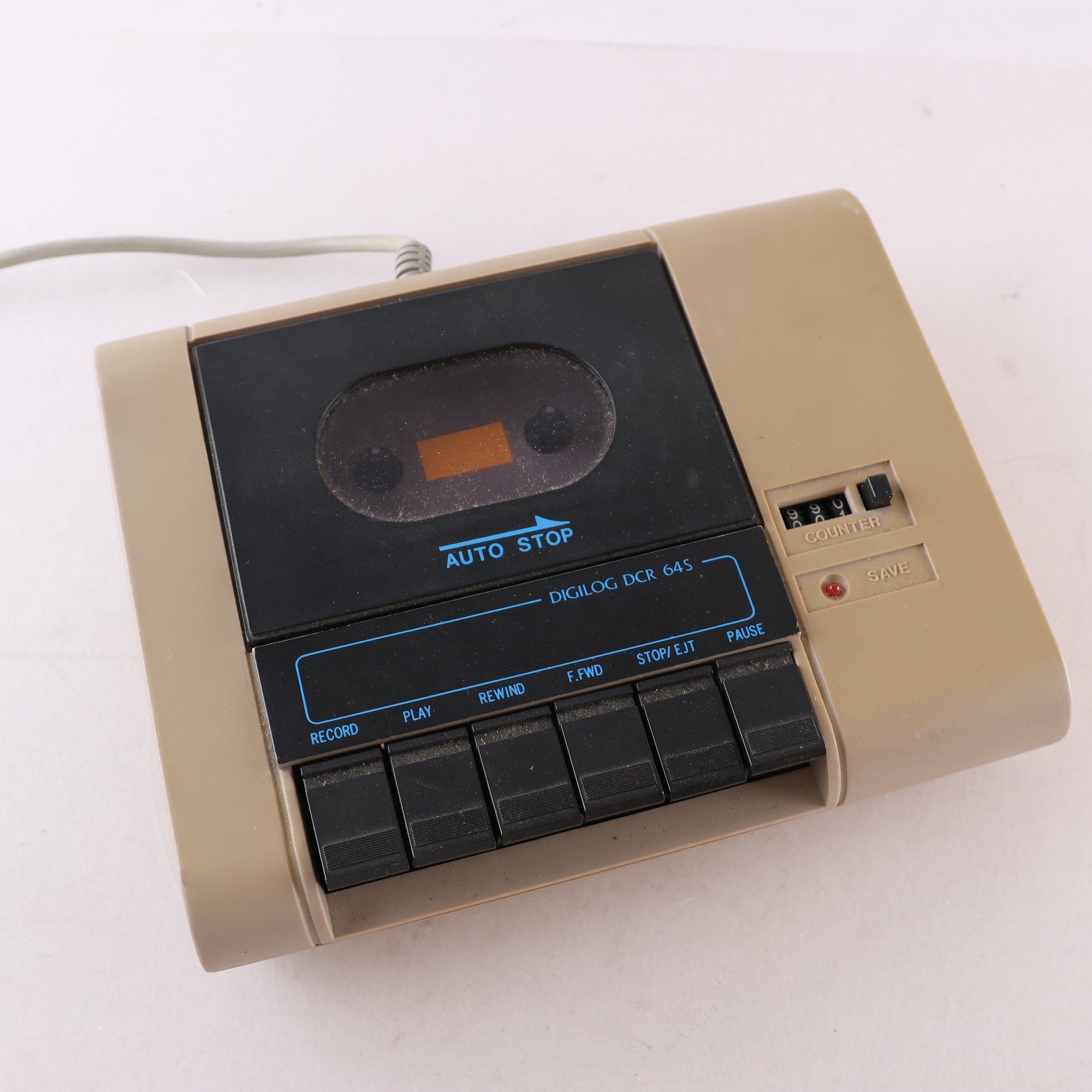 Digilog, DCR 64S datasette till commondore 64