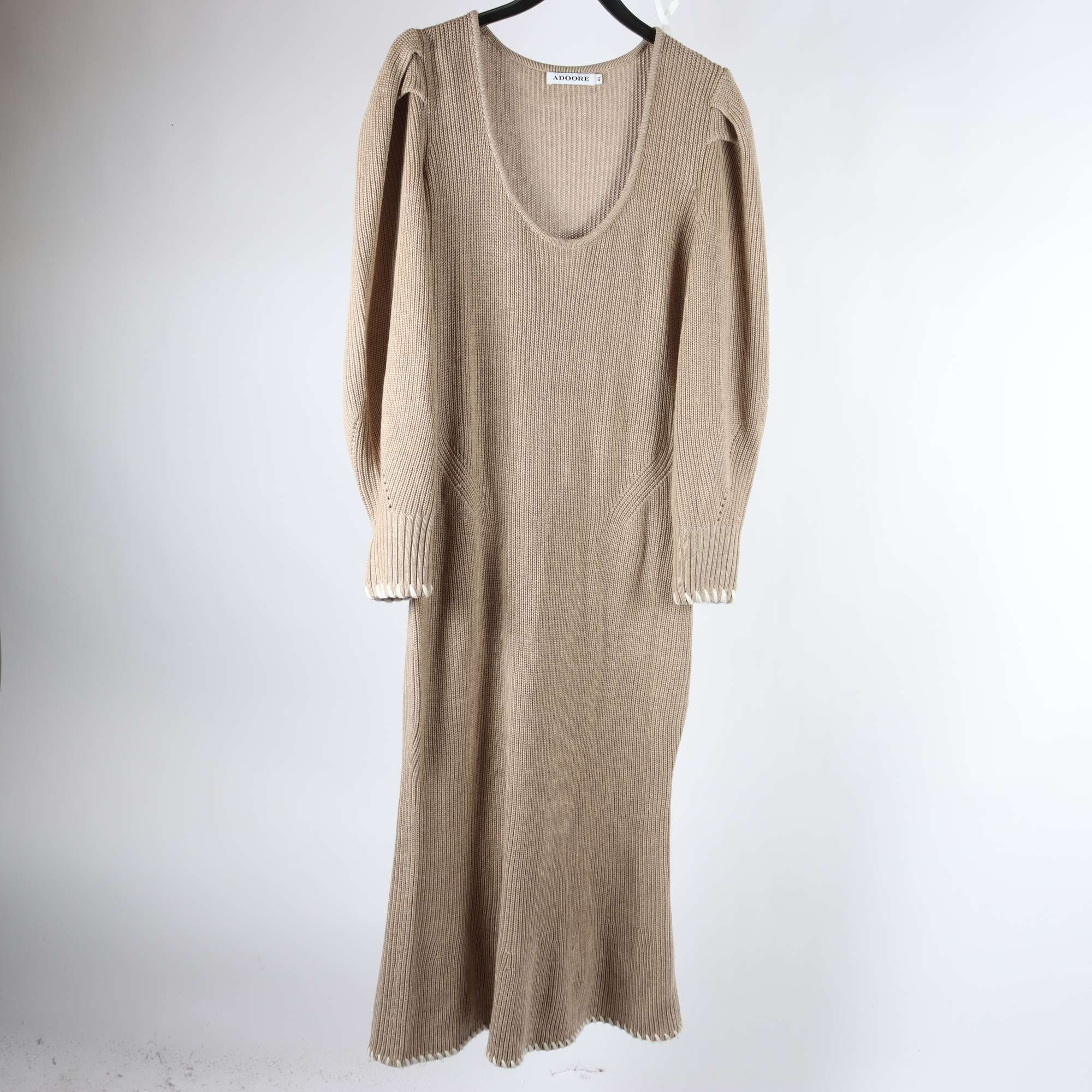 Stickad klänning, Adoore, stl. 42