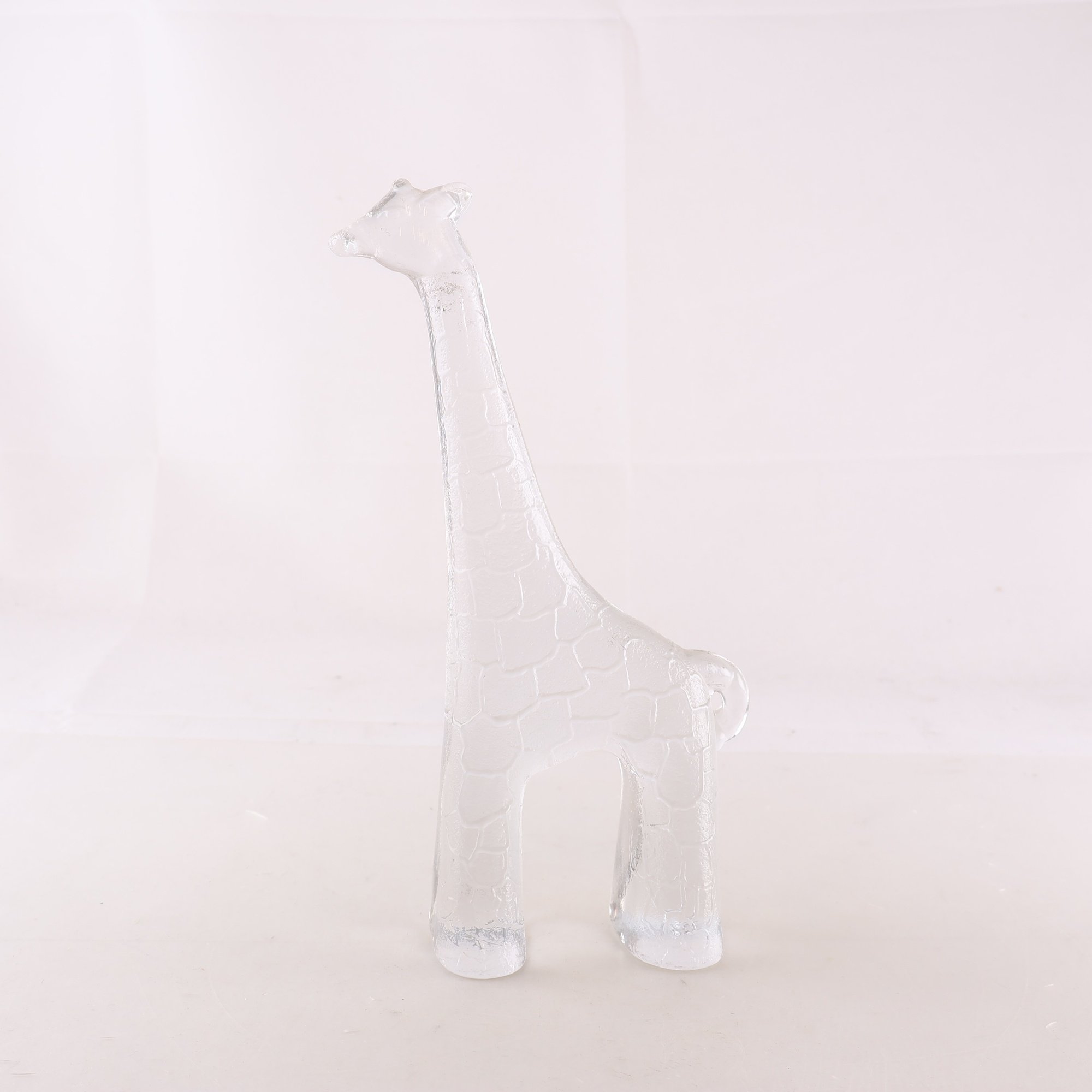 Glaskonst, Kosta boda, ’Stora zoo’ Bertil Vallien, giraff.