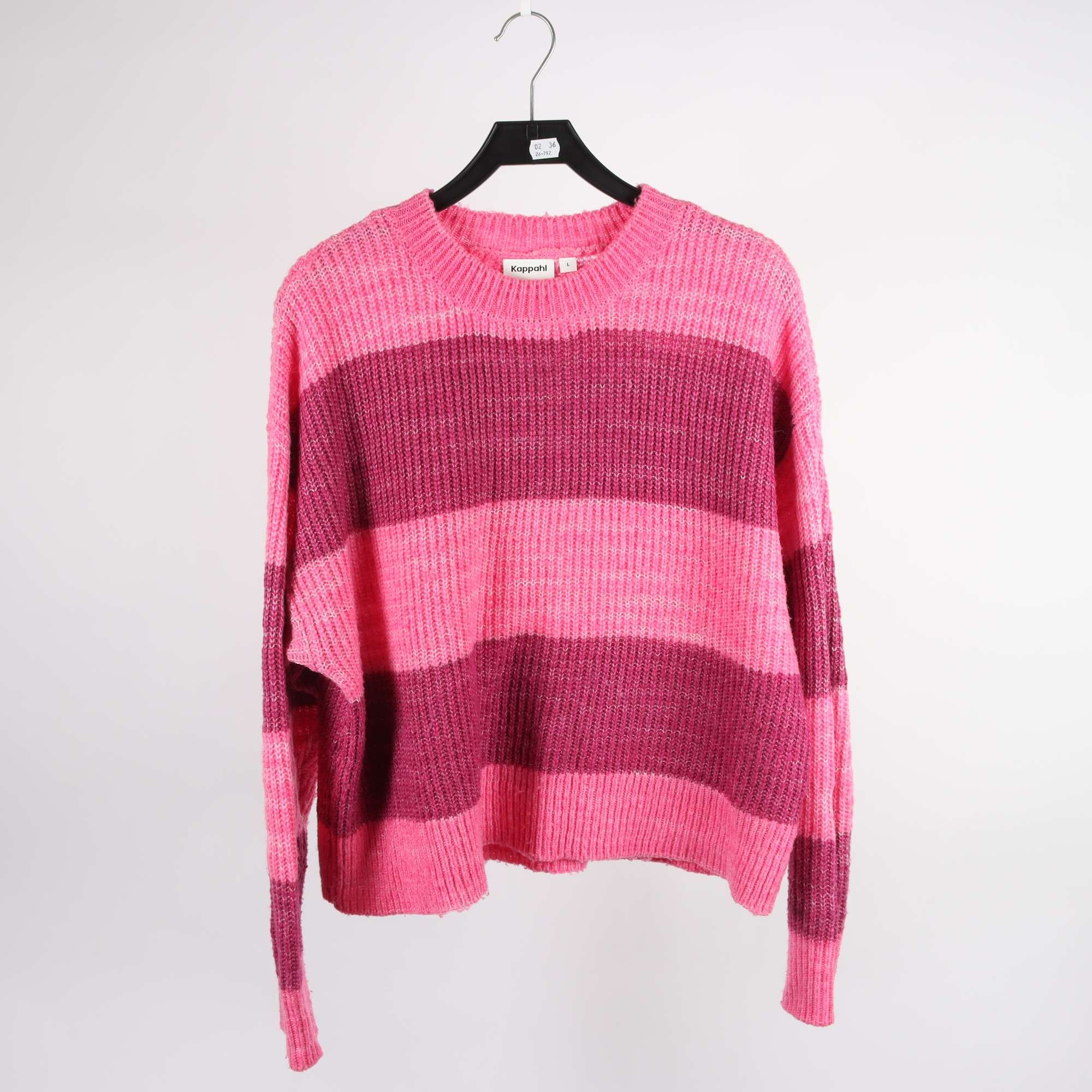 Stickad tröja, Kappahl, stl. L