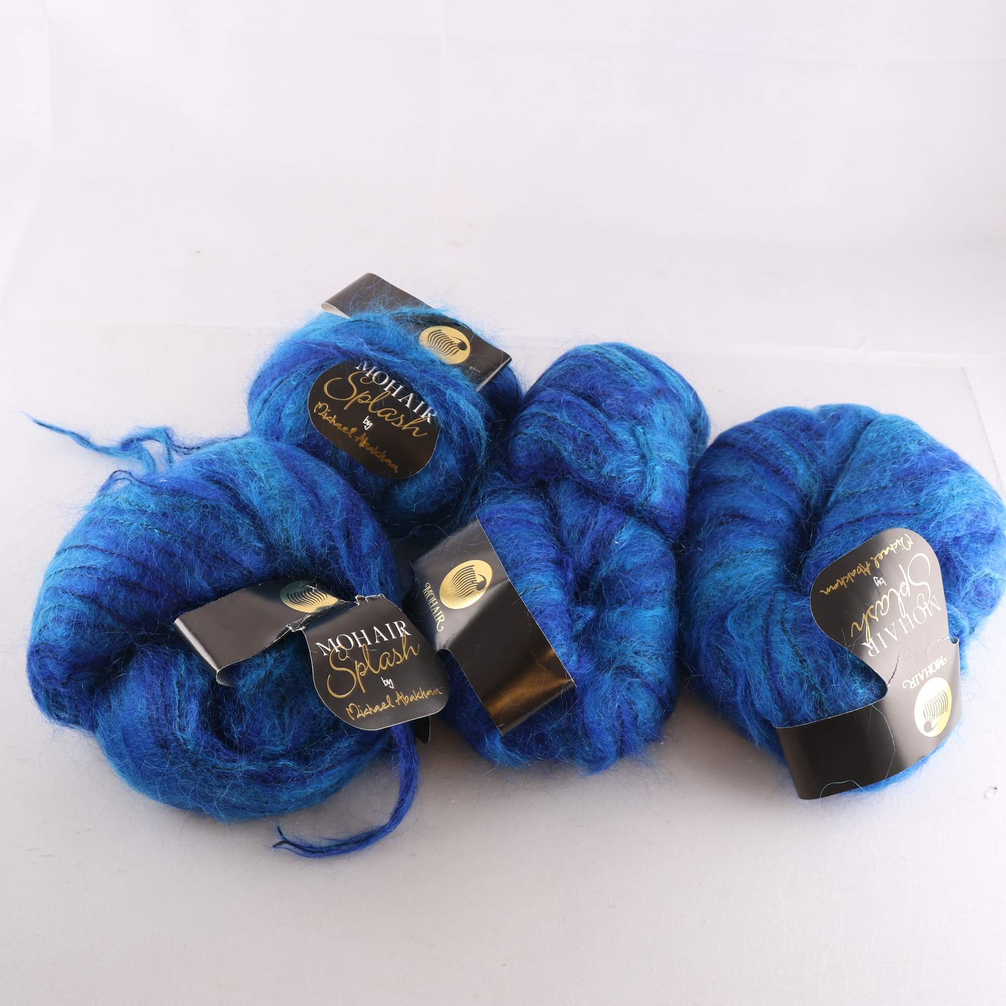 Garn, Mohair Splash by Michael Abakhan, mohair- & ullblandning